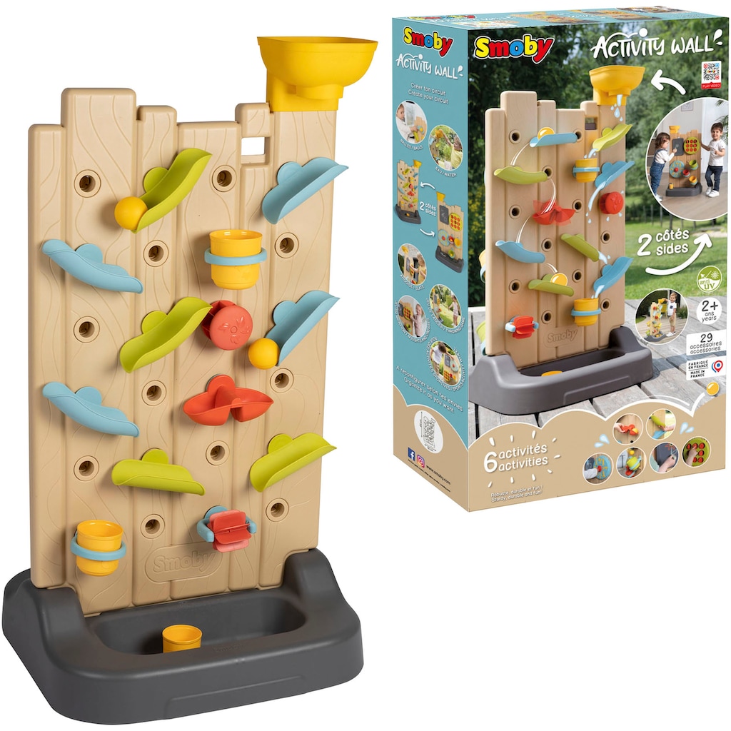 Smoby Spielcenter »Activity Wall 6-in-1«, Made in Europe