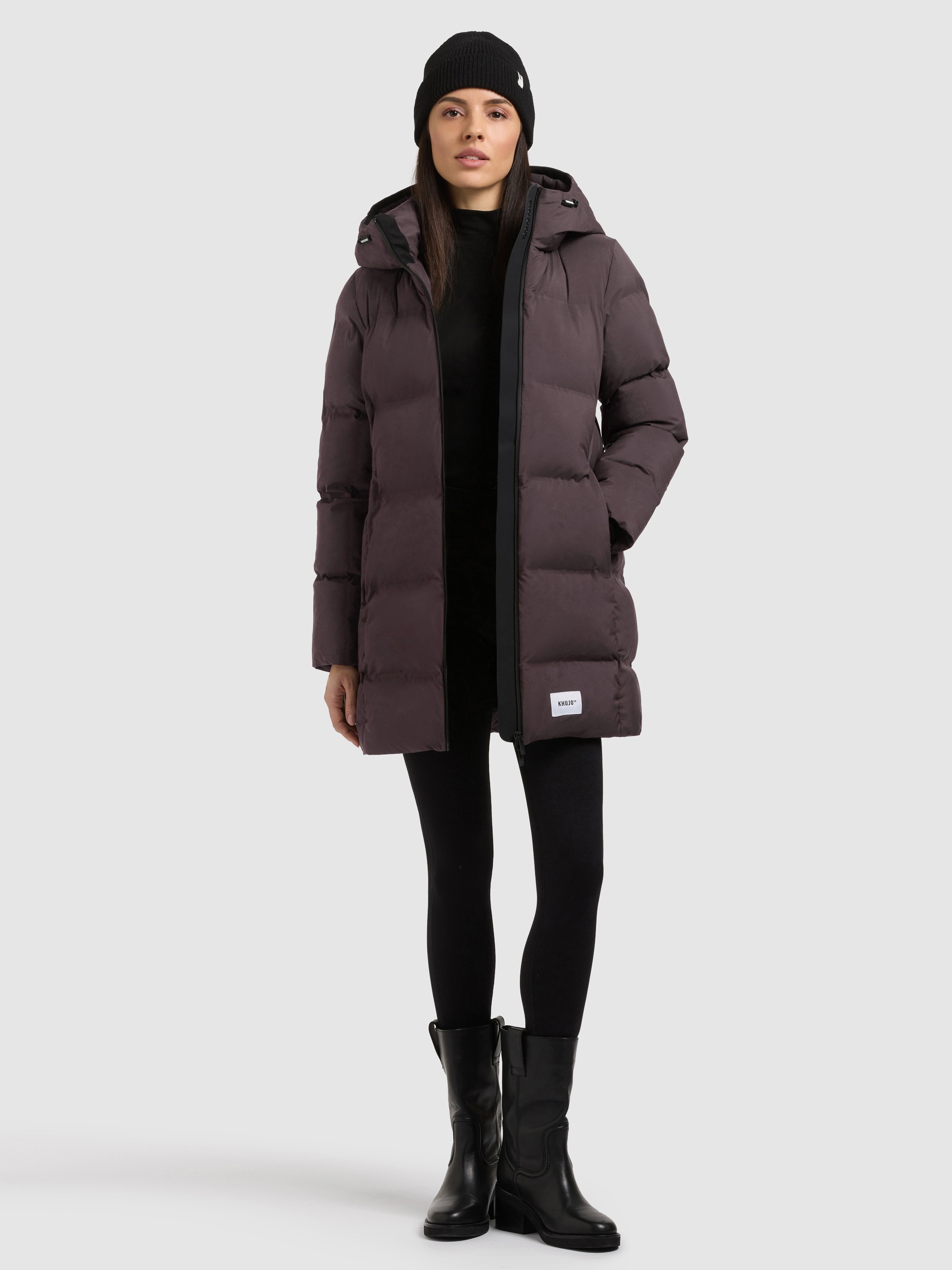 khujo Steppjacke »TANARE5« mit Kapuze
