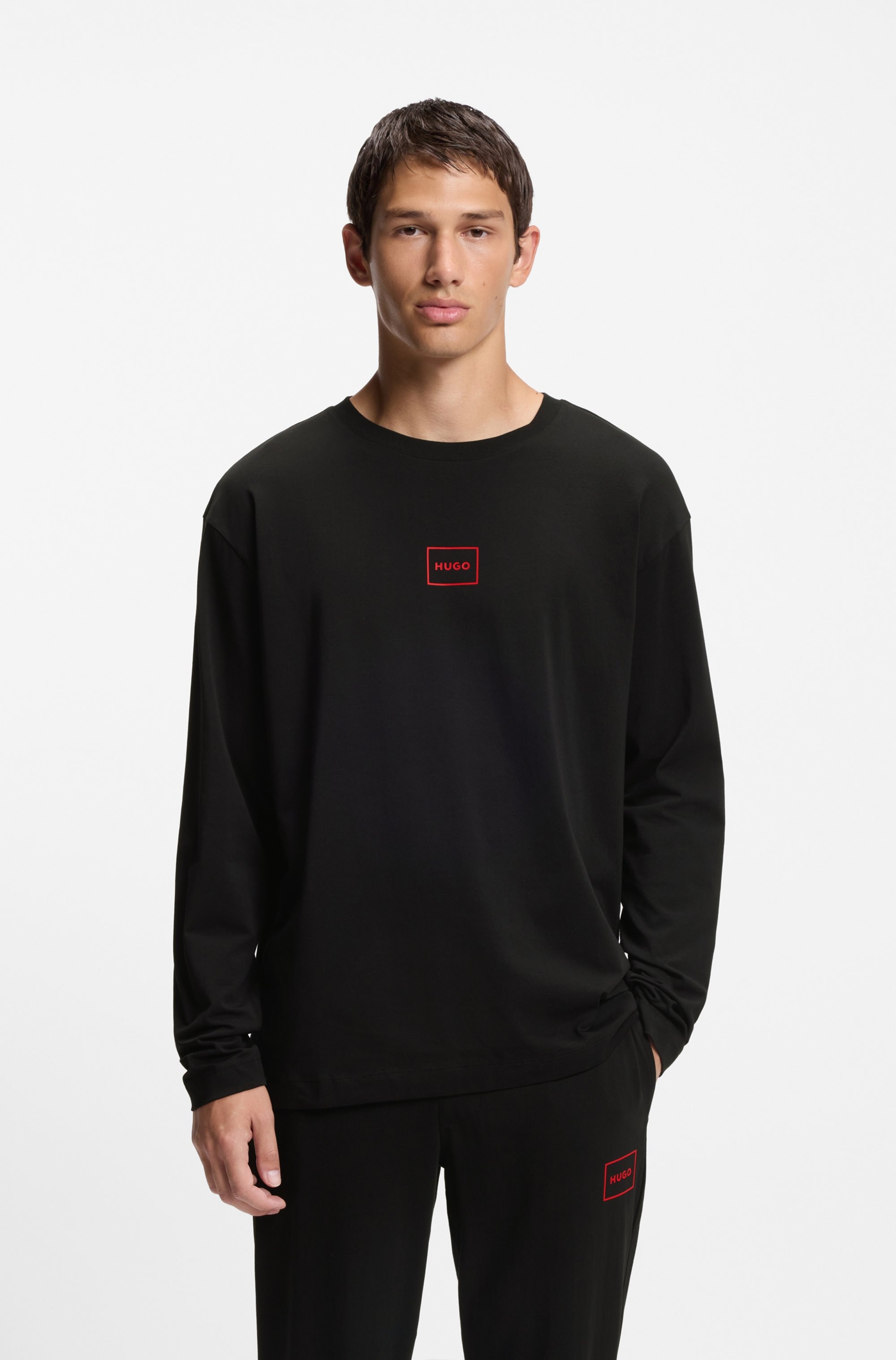 HUGO Underwear Langarmshirt "T-Shirt Laze Longsleeve" mit Rundhalsausschnit günstig online kaufen