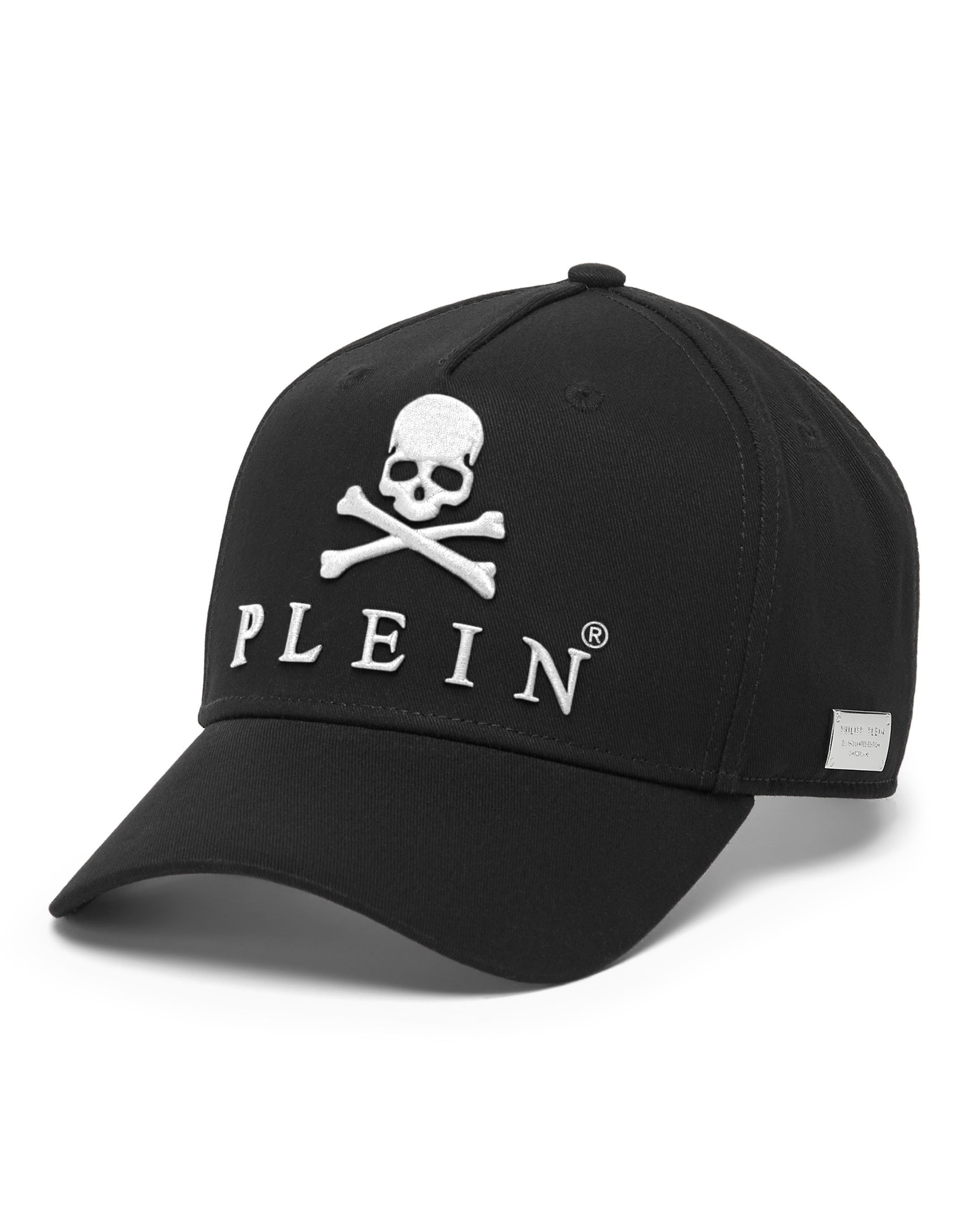 PHILIPP PLEIN Kinder Baseball Cap "Skull&Bones"02, schwarz, Caps