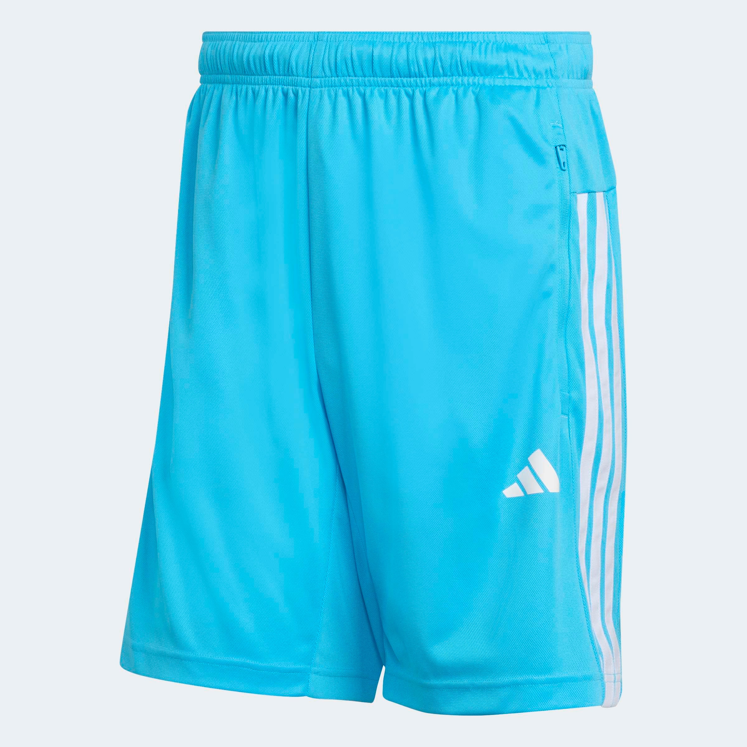 adidas Performance Shorts »WORKOUT ESSENTIALS BASE 3-STREIFEN PIKEE-, 23 CM«  sportlicher Stil, für sportliche Aktivitäten, aus Polyester