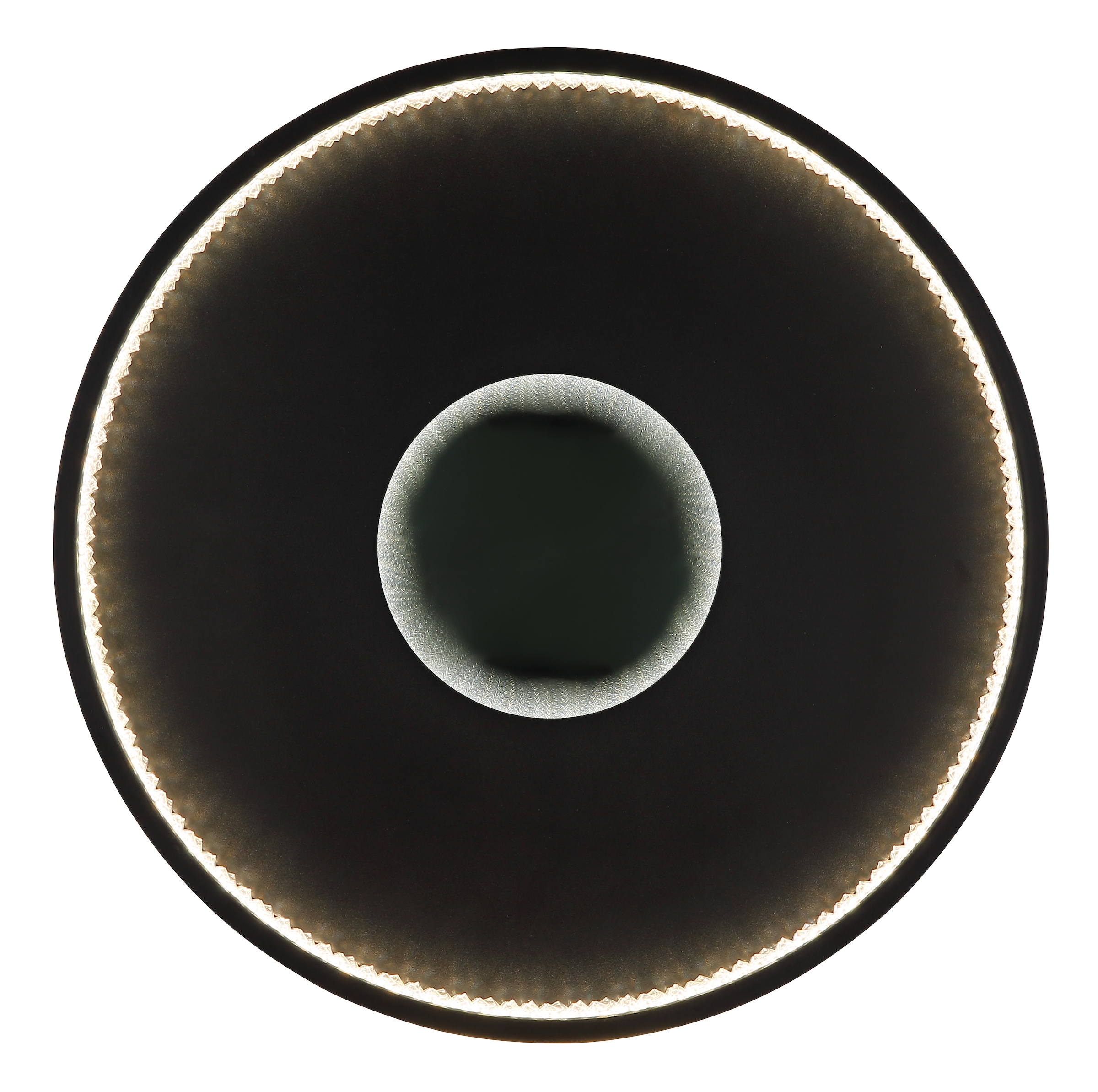 GLOBO LIGHTING Deckenleuchte »SHIRLEY« LED-Modul 1 Stk. Wohnzimmer-Deckenleuchte schwarz, LED dimmbar, 3D-Effekt