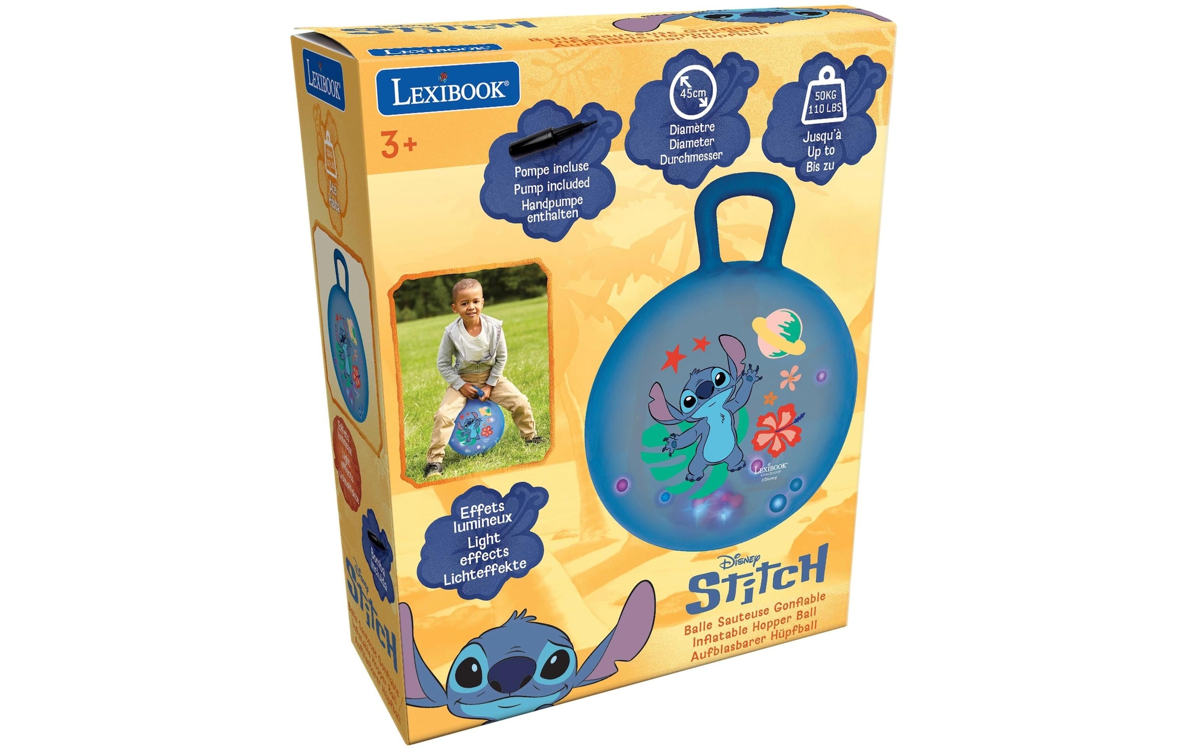 Lexibook® Hüpfball »Stitch Electronic 45 cm«