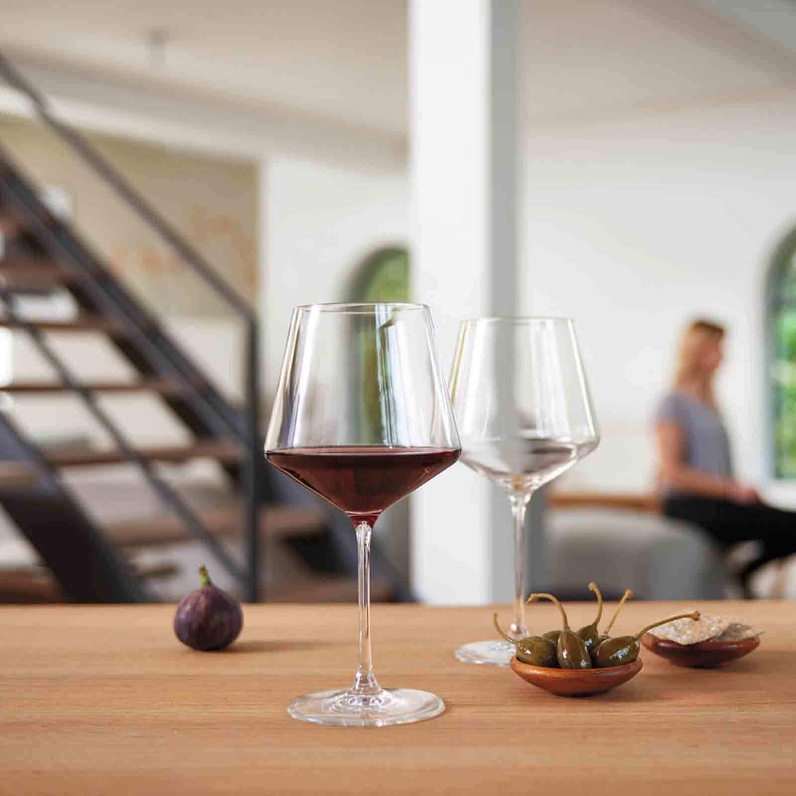 LEONARDO Rotweinglas »Burgundergläser Puccini 730 ml 6er Set transparent«