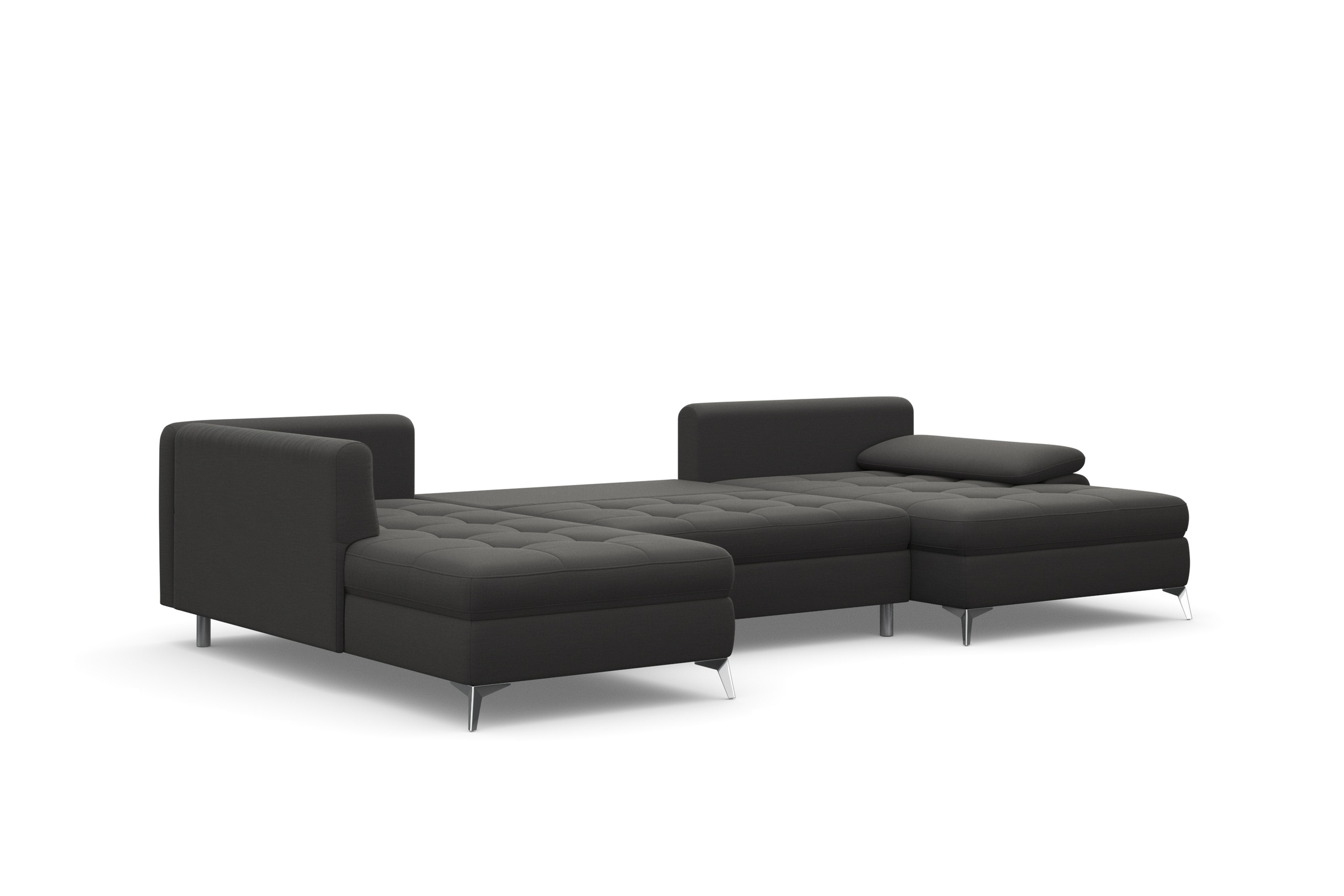 sit&more Wohnlandschaft »Latigo U-Form«, mit Recamiere, wahlweise mit Bettfunktion und Bettkasten