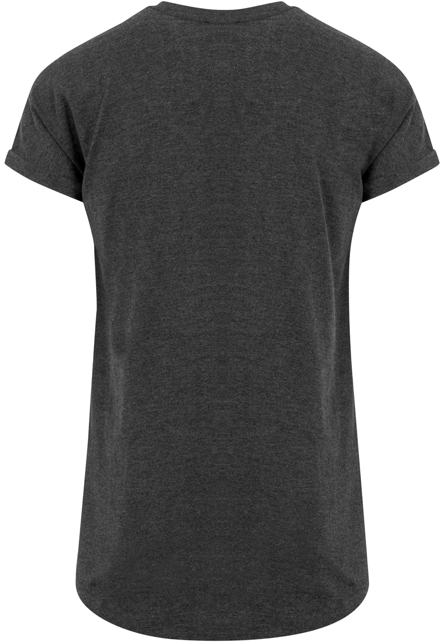 URBAN CLASSICS T-Shirt »Urban Classics Herren Long Shaped Turnup Tee«, (1 tlg.)