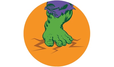 Fototapete »Avengers Hulk's Foot Pop Art«