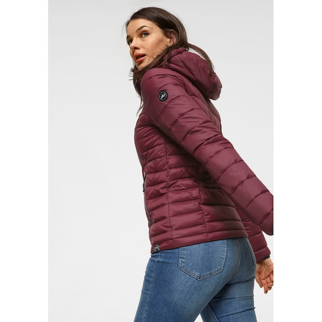 bestellen Steppjacke, BAUR | Polarino Kapuze mit