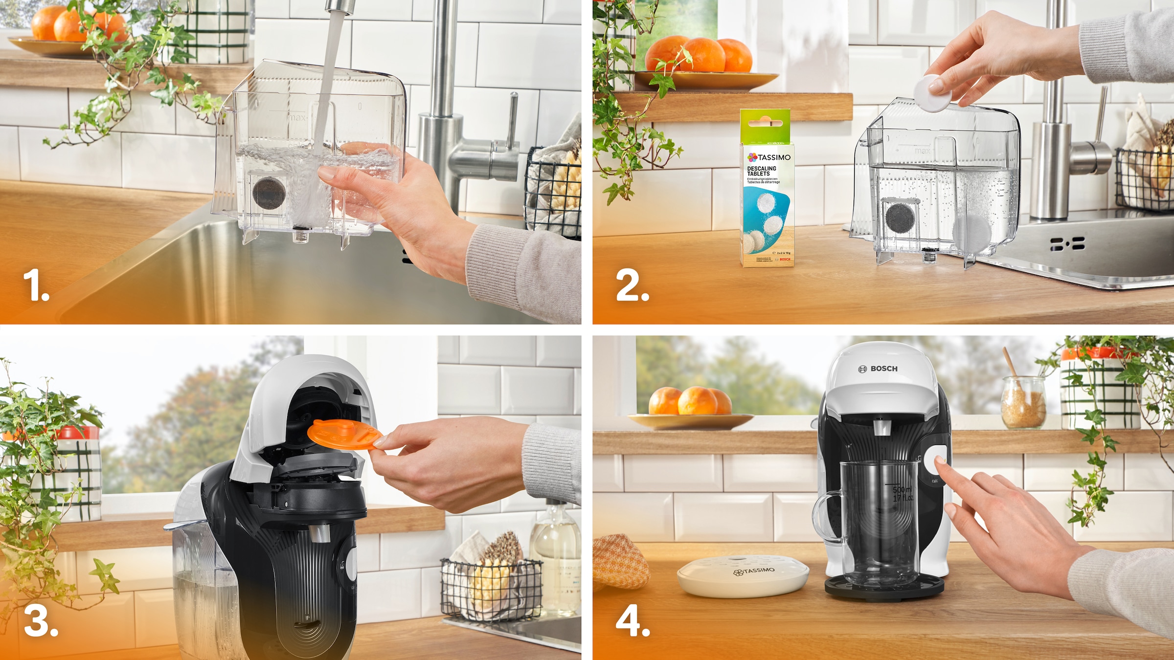 TASSIMO Kapselmaschine »style friendly TAS114E, über 70 Getränke, platzsparend«, nachhaltig, geeignet für alle Tassen, Wassertank 0,7 L, weiß/schwarz