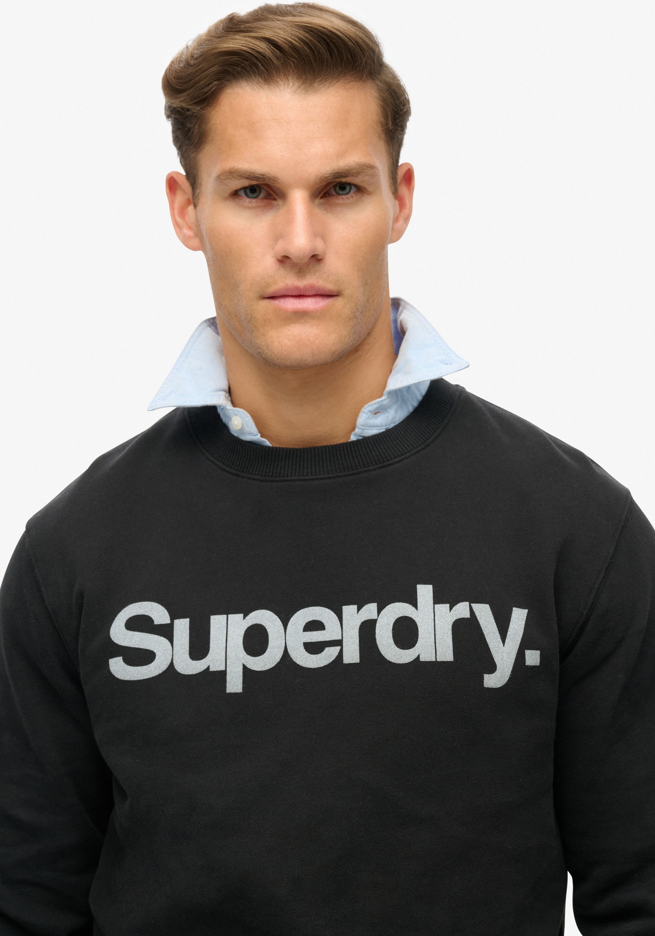 Superdry Sweatshirt »CORE LOGO CITY LOOSE CREW«