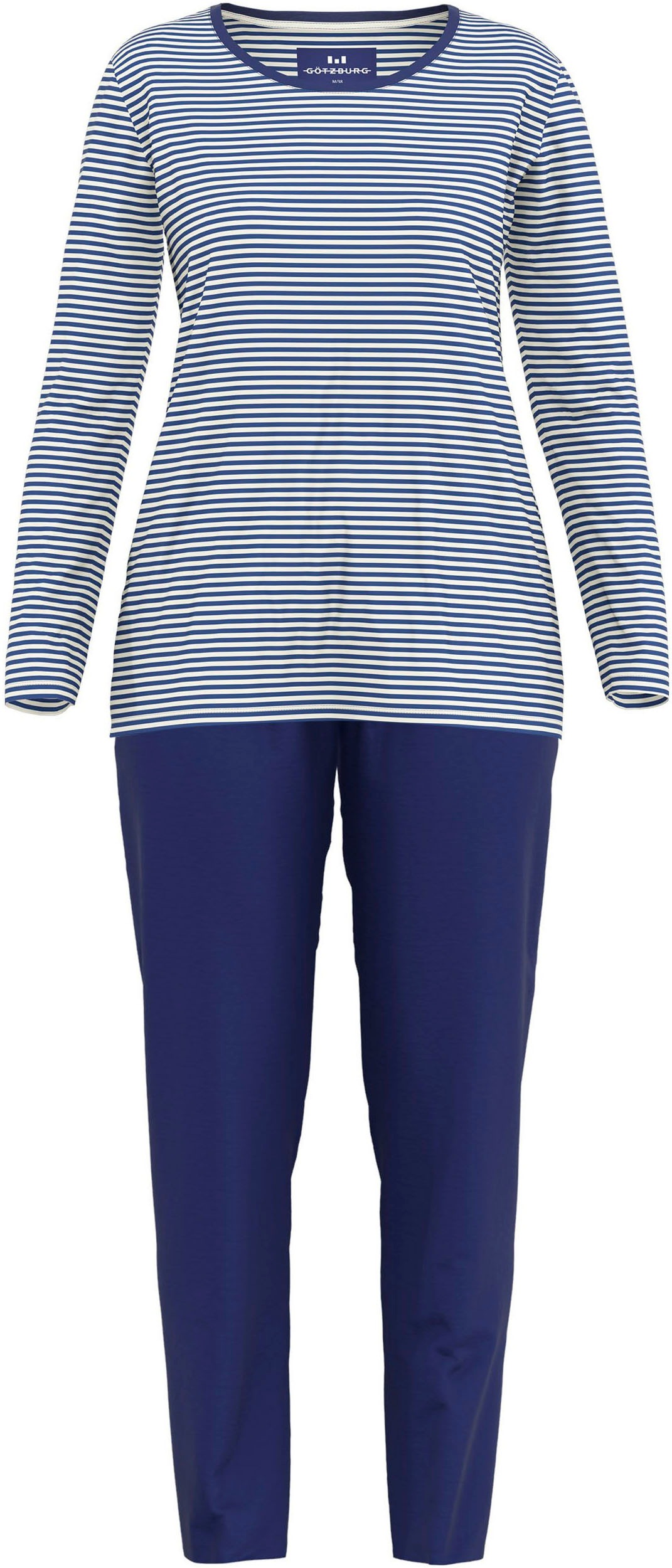 GÖTZBURG Pyjama "Alexandria", (2 tlg.), Langarm, Rundhalsausschnitt, lange günstig online kaufen