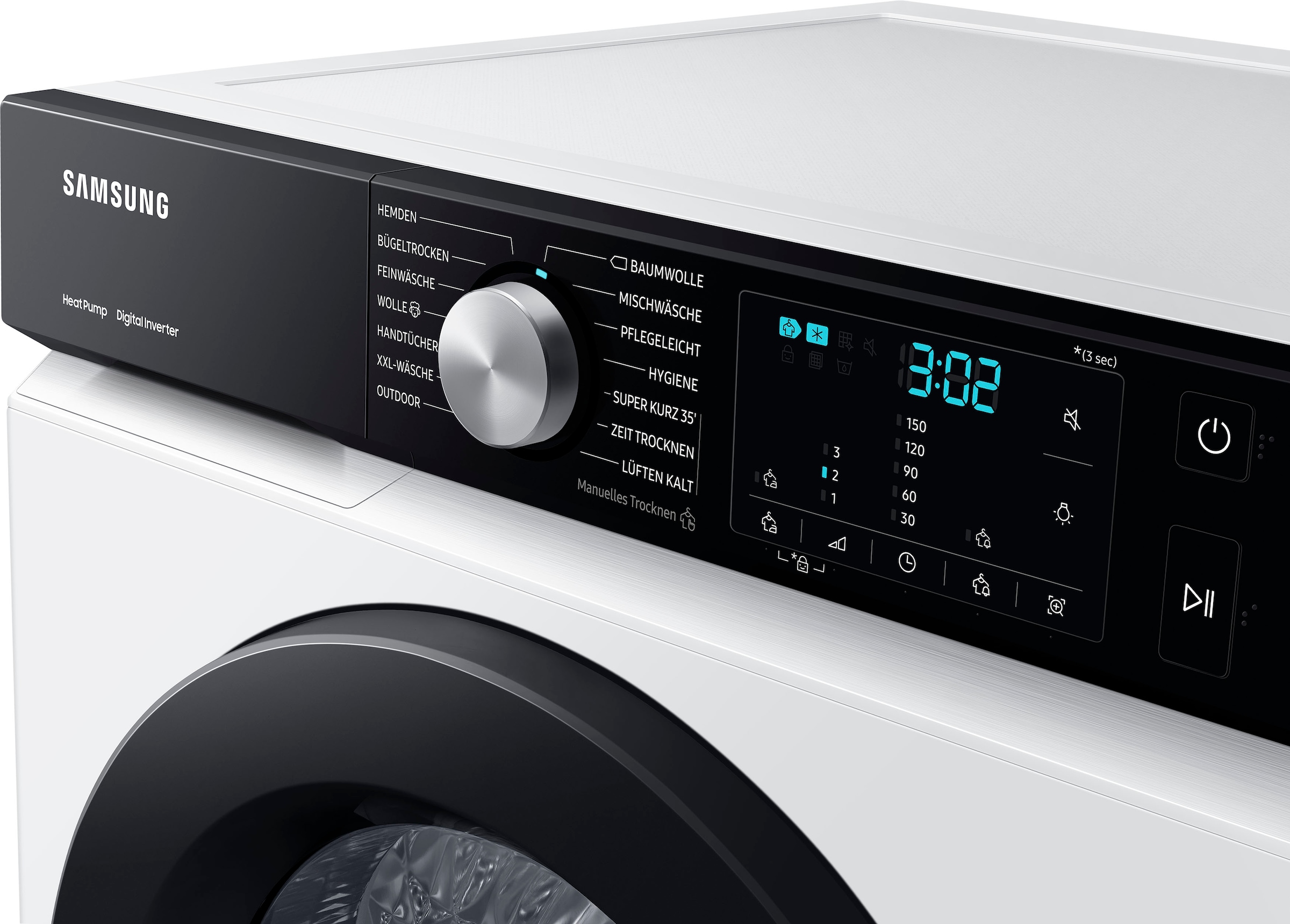 Samsung Wärmepumpentrockner »DV9EBBA245AE«, 9 kg