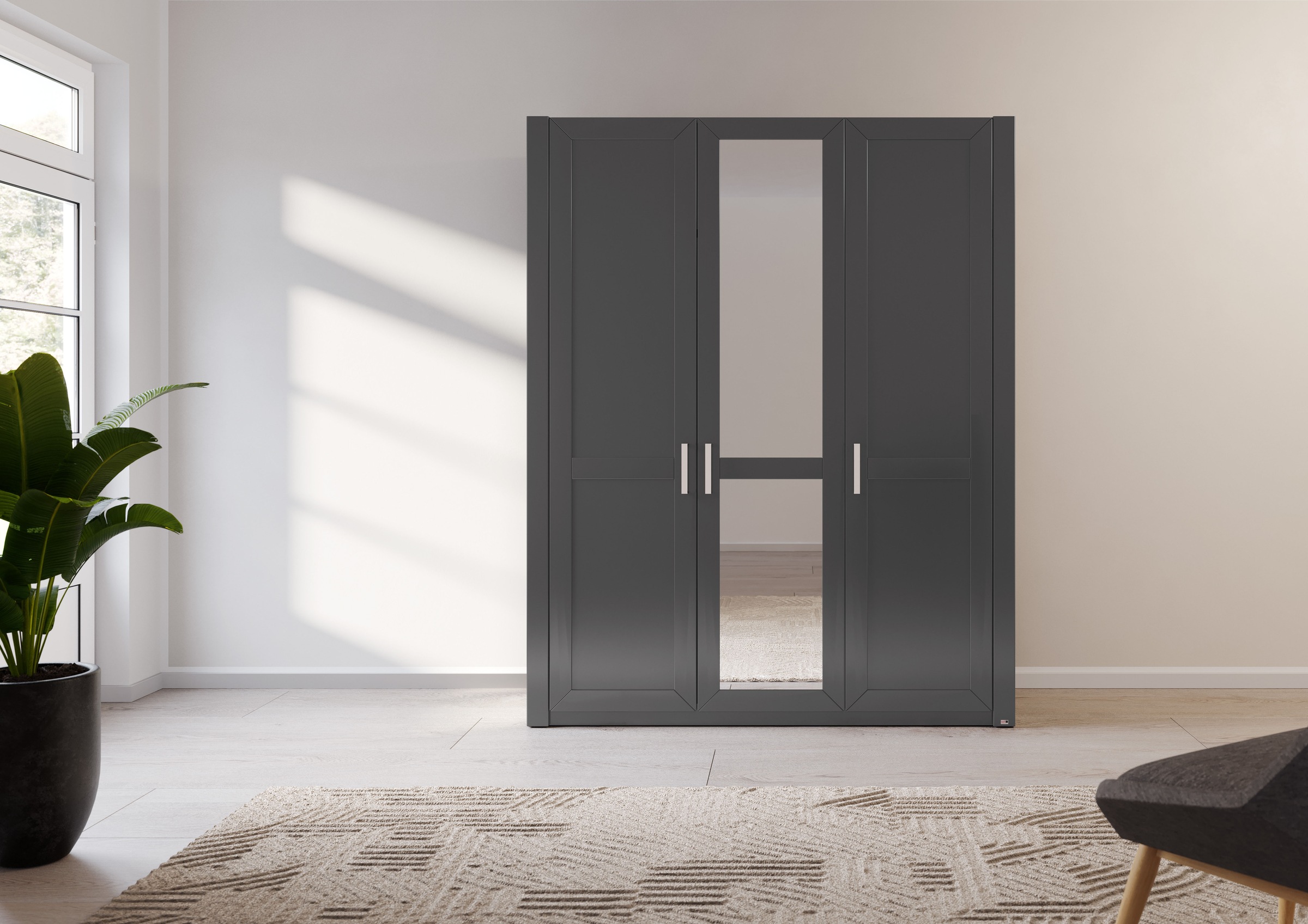 set one by Musterring Kleiderschrank "York Schlafen" 1 Stk. tlg. mit Holz- günstig online kaufen