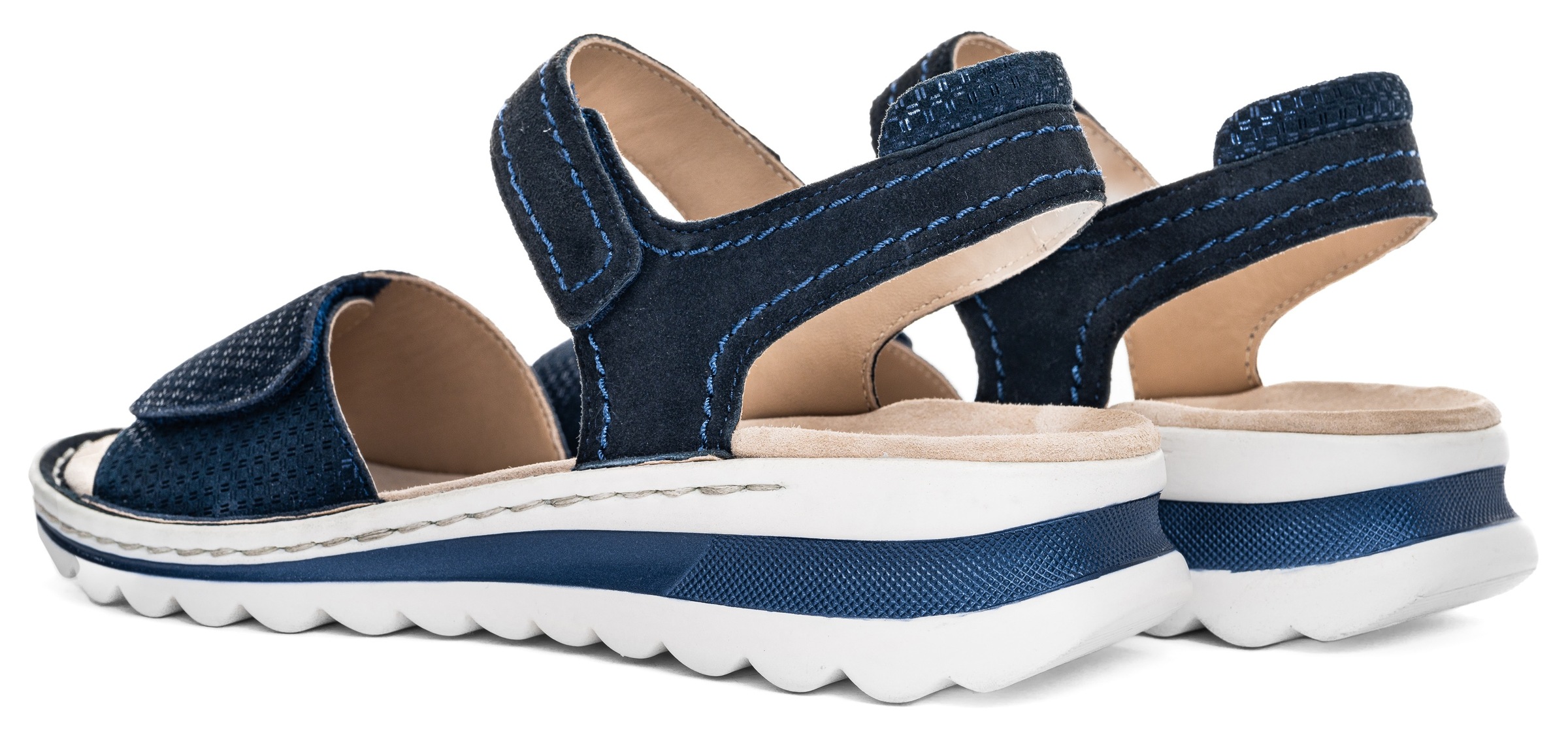 Thumbnail - Ara Keilsandalette "TAMPA", Sommerschuh, Sandale, Keilabsatz, mit Klettverschlüssen, G-Weite