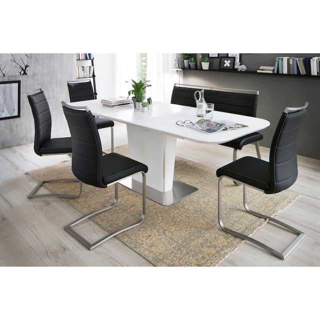 Black Friday MCA furniture Freischwinger »Pescara«, (Set), 2 St.,  Kunstleder, Stuhl belastbar bis 120 Kg | BAUR