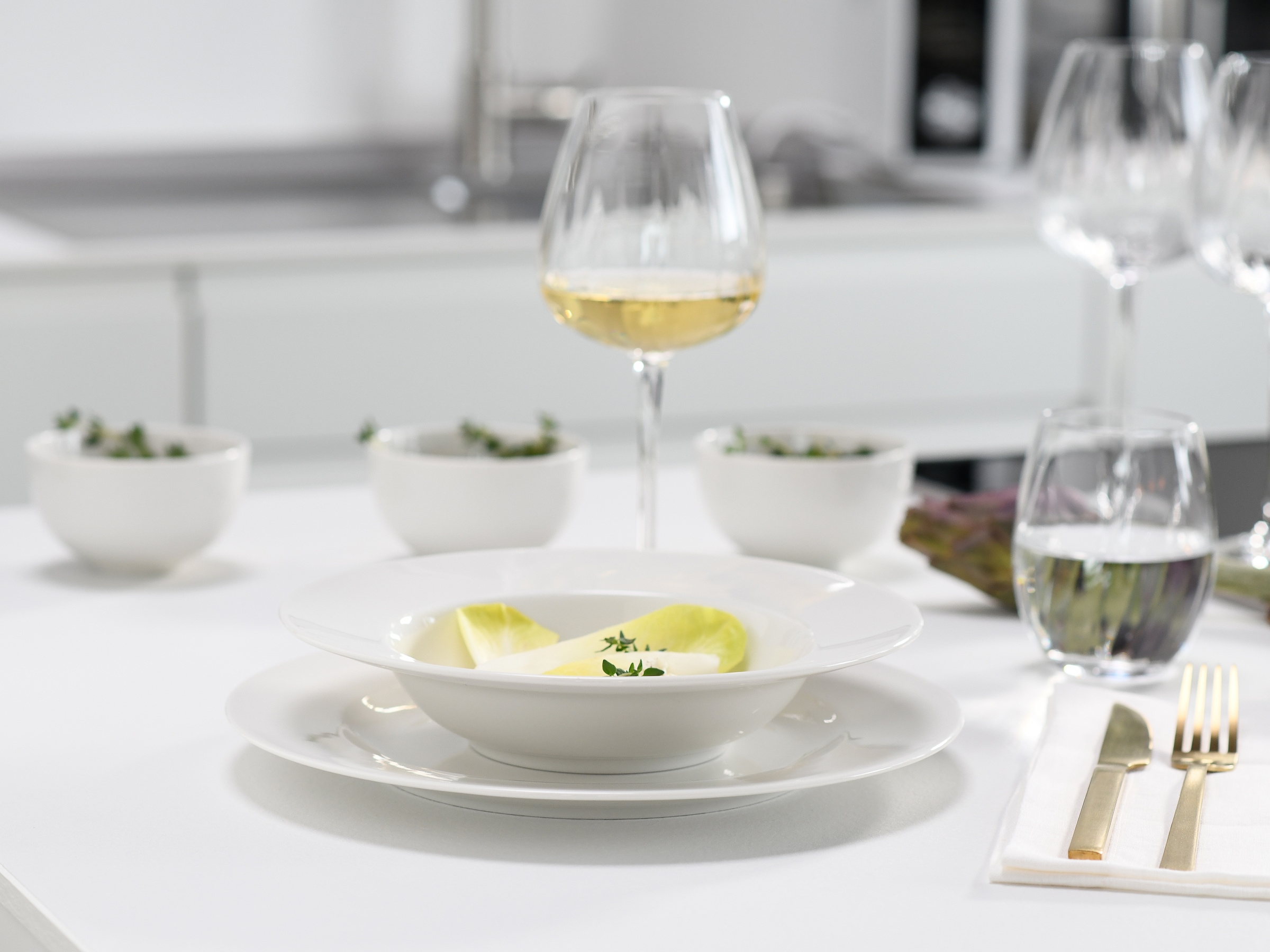 CreaTable Tafelservice »Venice, Service 12-tlg.« Klassische Tischkultur, Zeitlose Eleganz