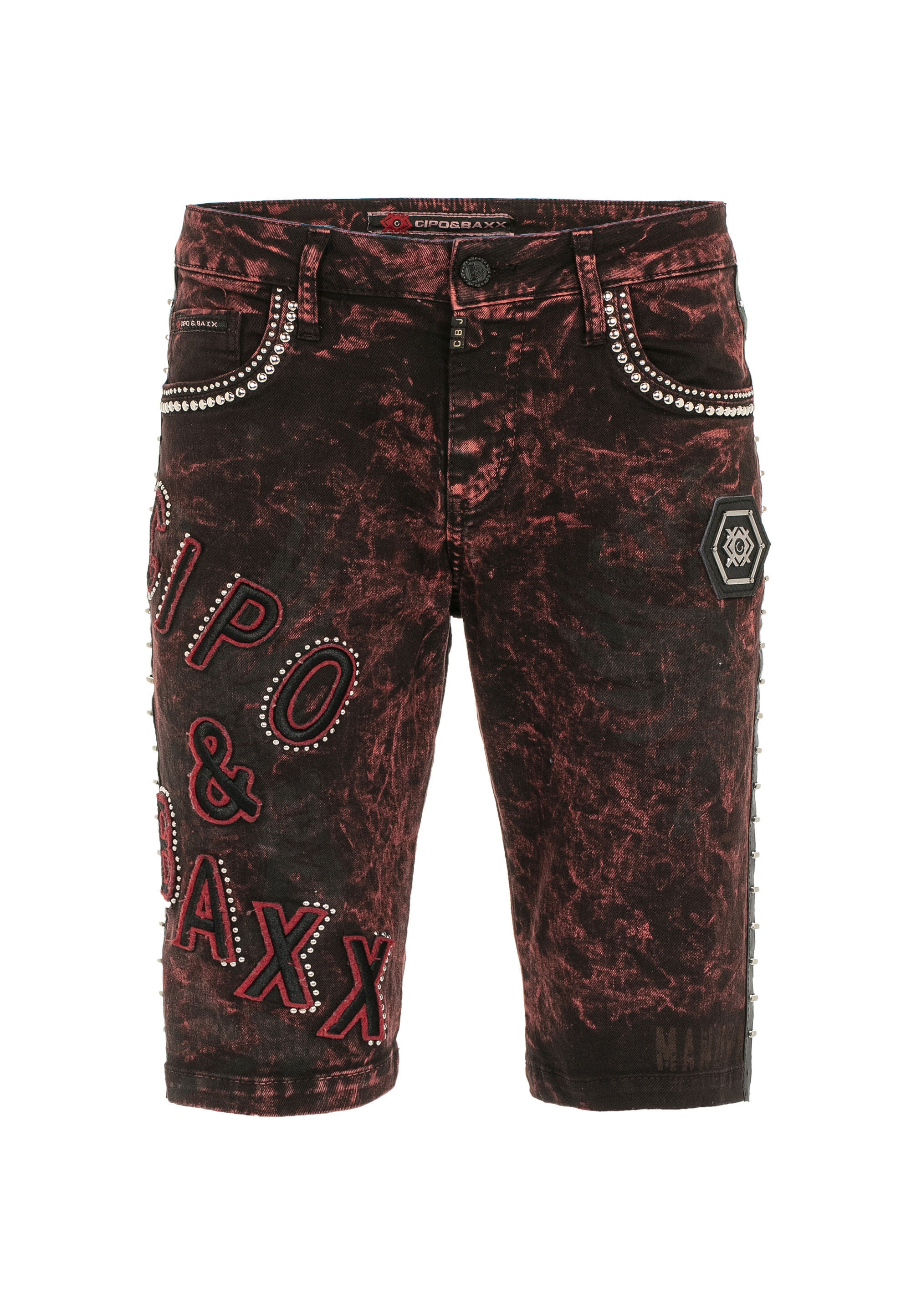 Cipo & Baxx Jeansbermudas »Bermuda & Short«, aus Baumwollmix