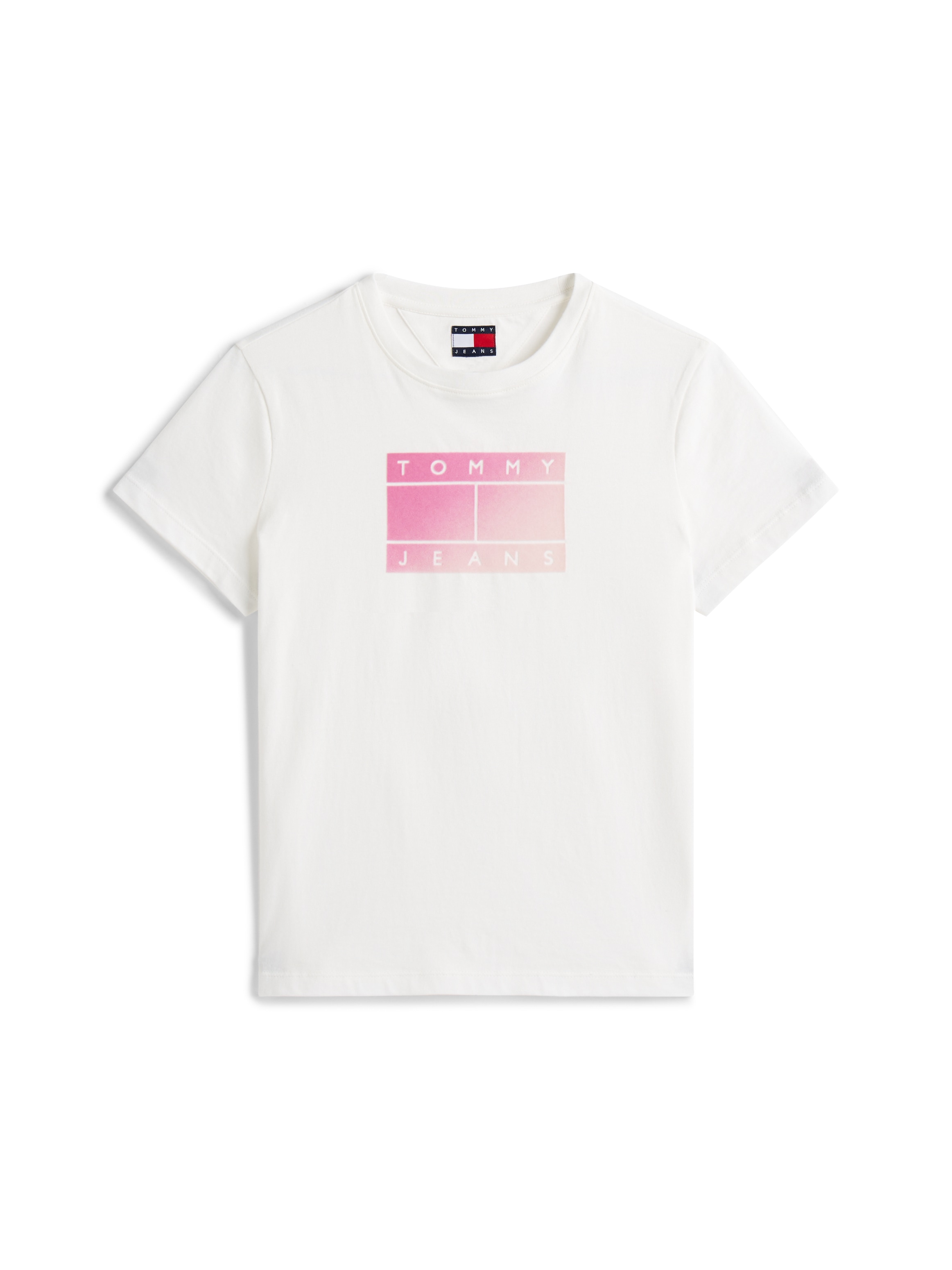 Tommy Jeans Kurzarmshirt »TJW REG GRADIENT FLAG SS«