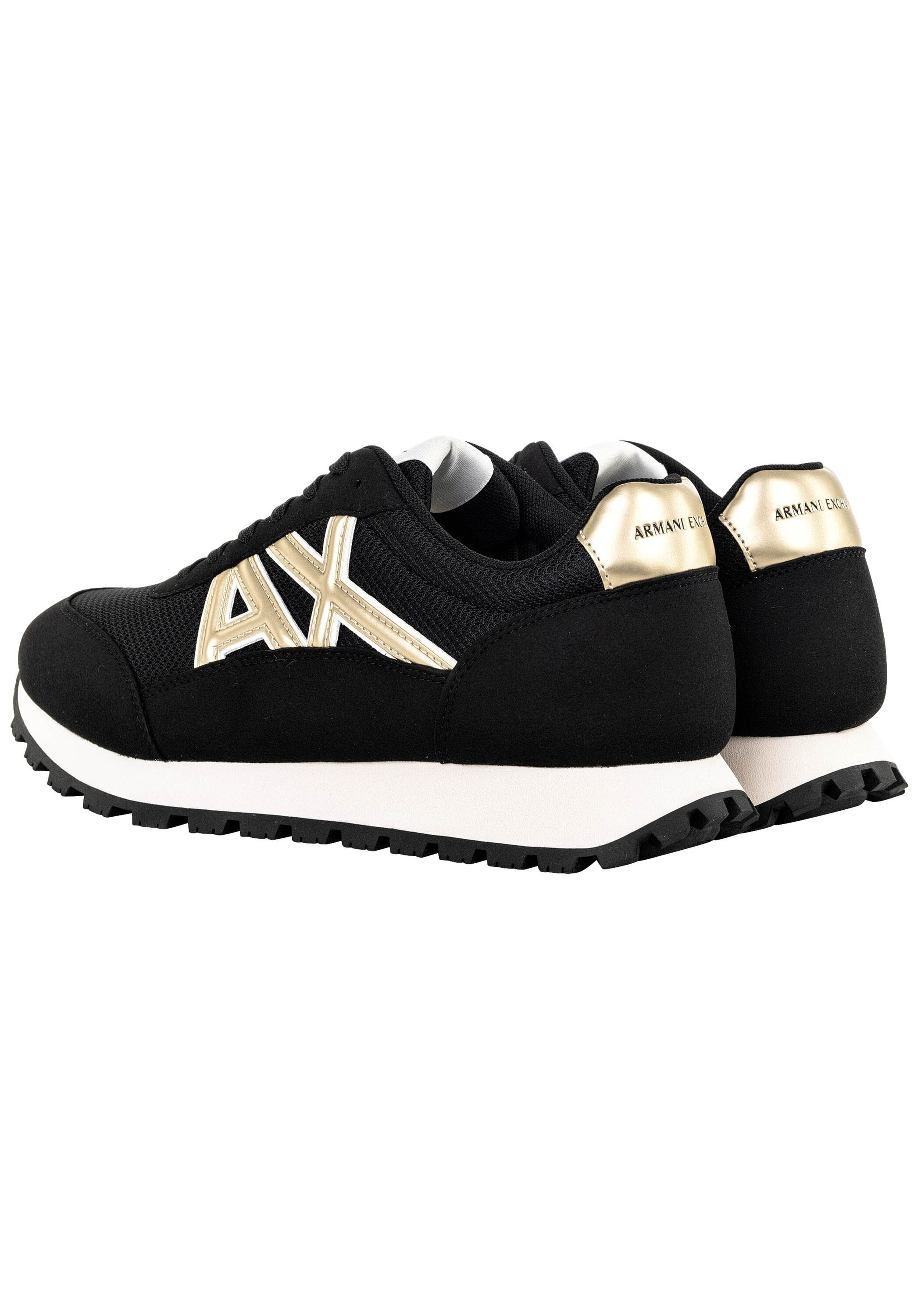 Armani Exchange Sneaker Drop Black/Gold 42 4