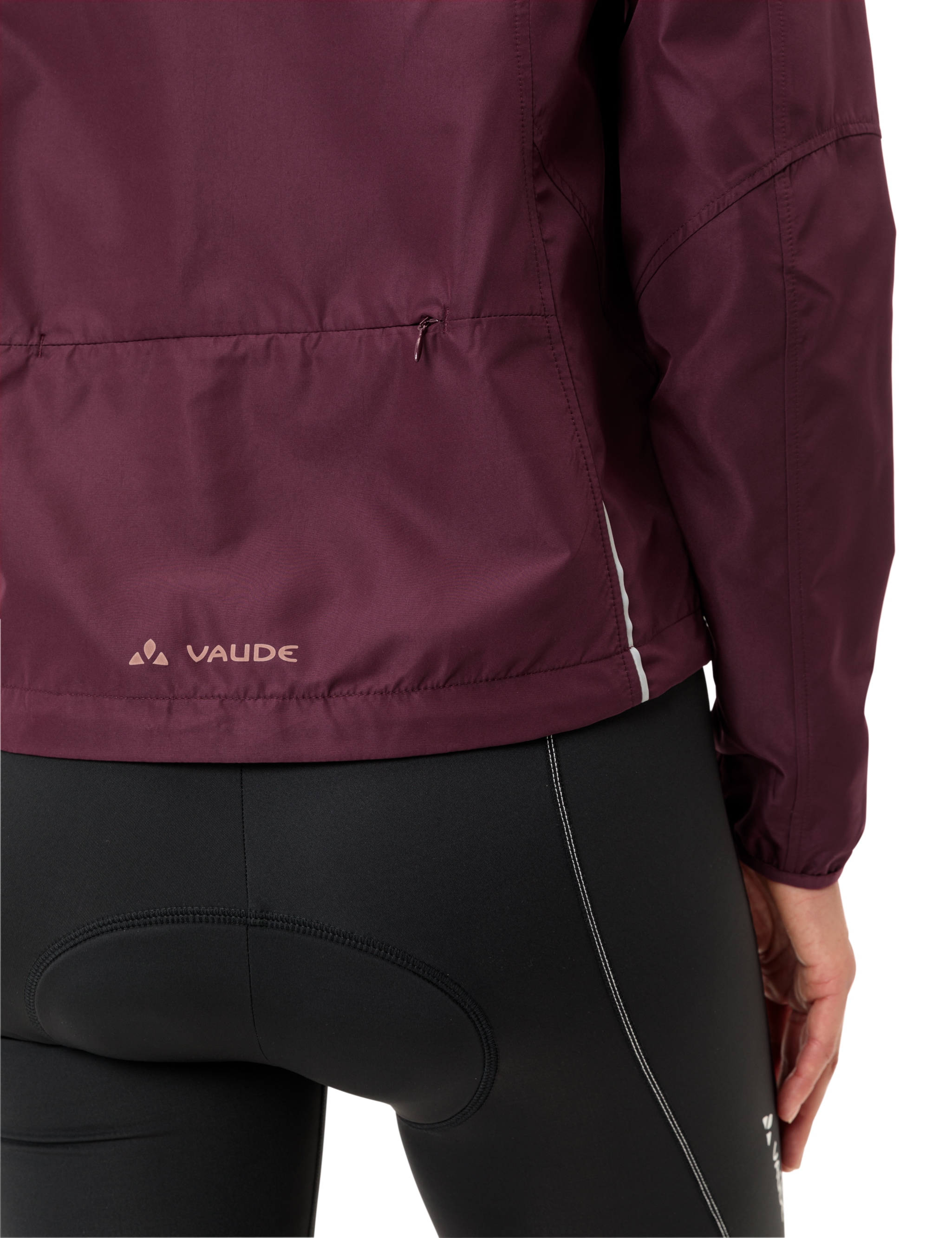 VAUDE Fahrradjacke »WOMEN'S DUNDEE CLASSIC ZO JACKET«, Windabweisend & Wasserabweisend & Atmungsaktiv