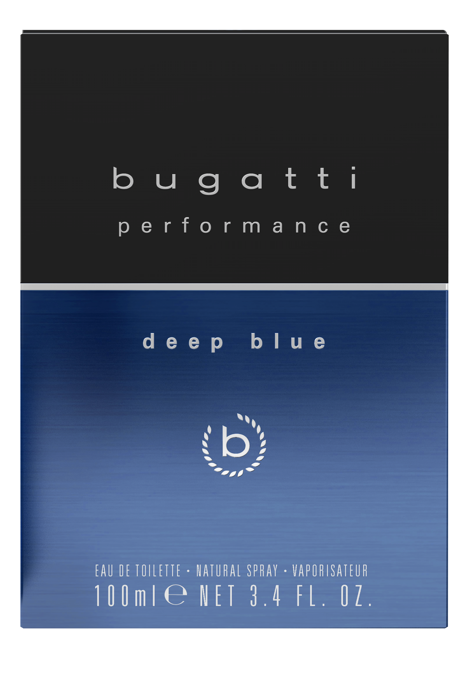 bugatti Eau de Toilette »PERFORMANCE DEEP BLUE EDT 100ml« Frischer Herrenduft mit fruchtiger Note und holziger Basisnote.
