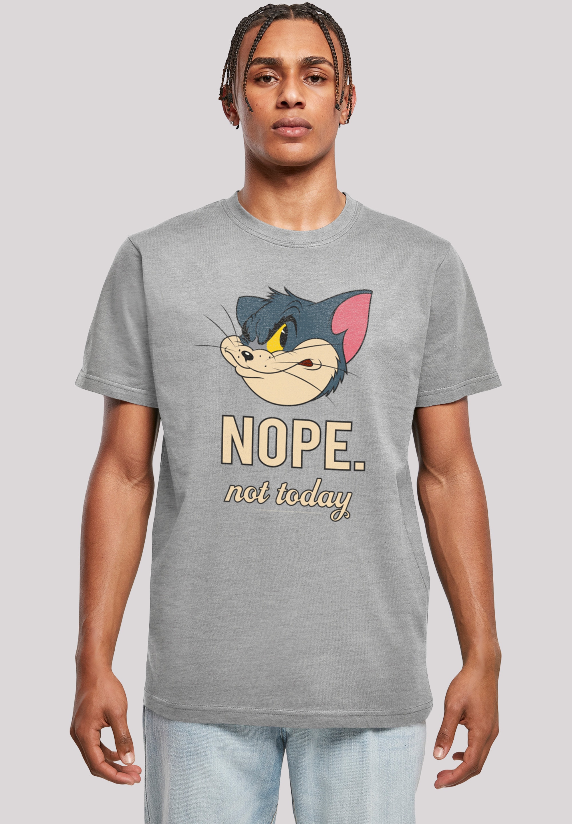 F4NT4STIC T-Shirt "Tom und Jerry Nope Not Today", Herren,Premium Merch,Regu günstig online kaufen