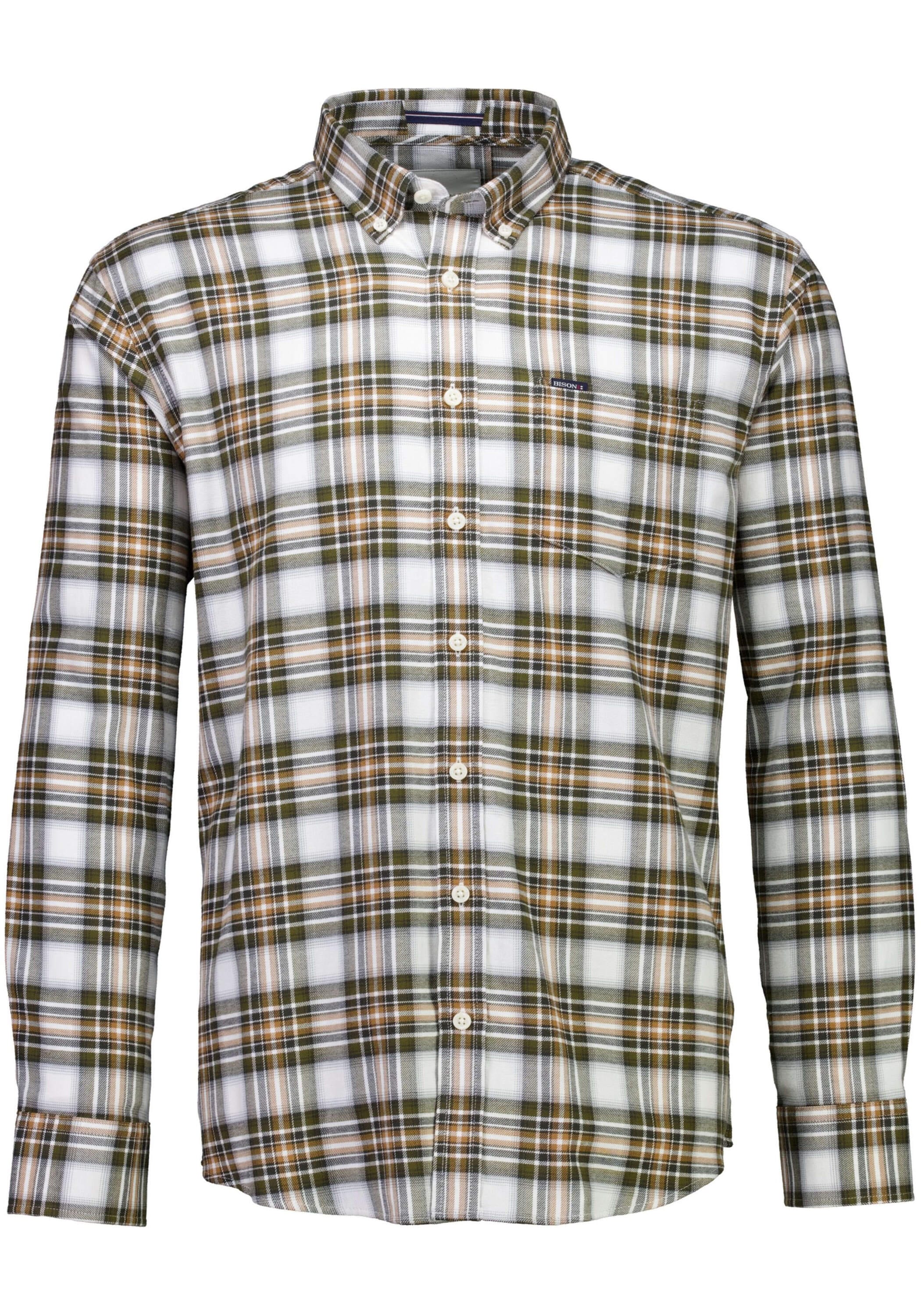 BISON Flanellhemd "BISON Freizeithemd" günstig online kaufen