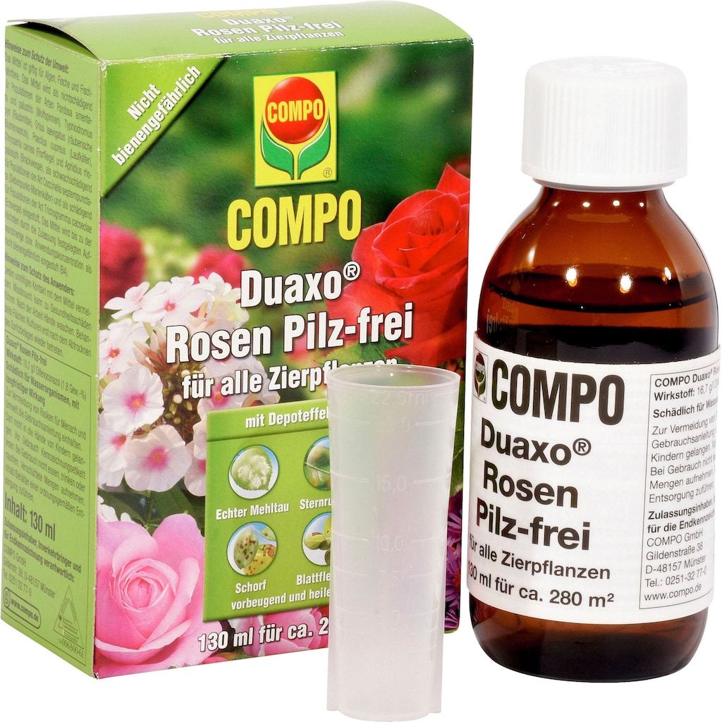 Compo Pflanzen-Pilzfrei »Duaxo Rosen Pilz-frei für alle Zierpflanzen«