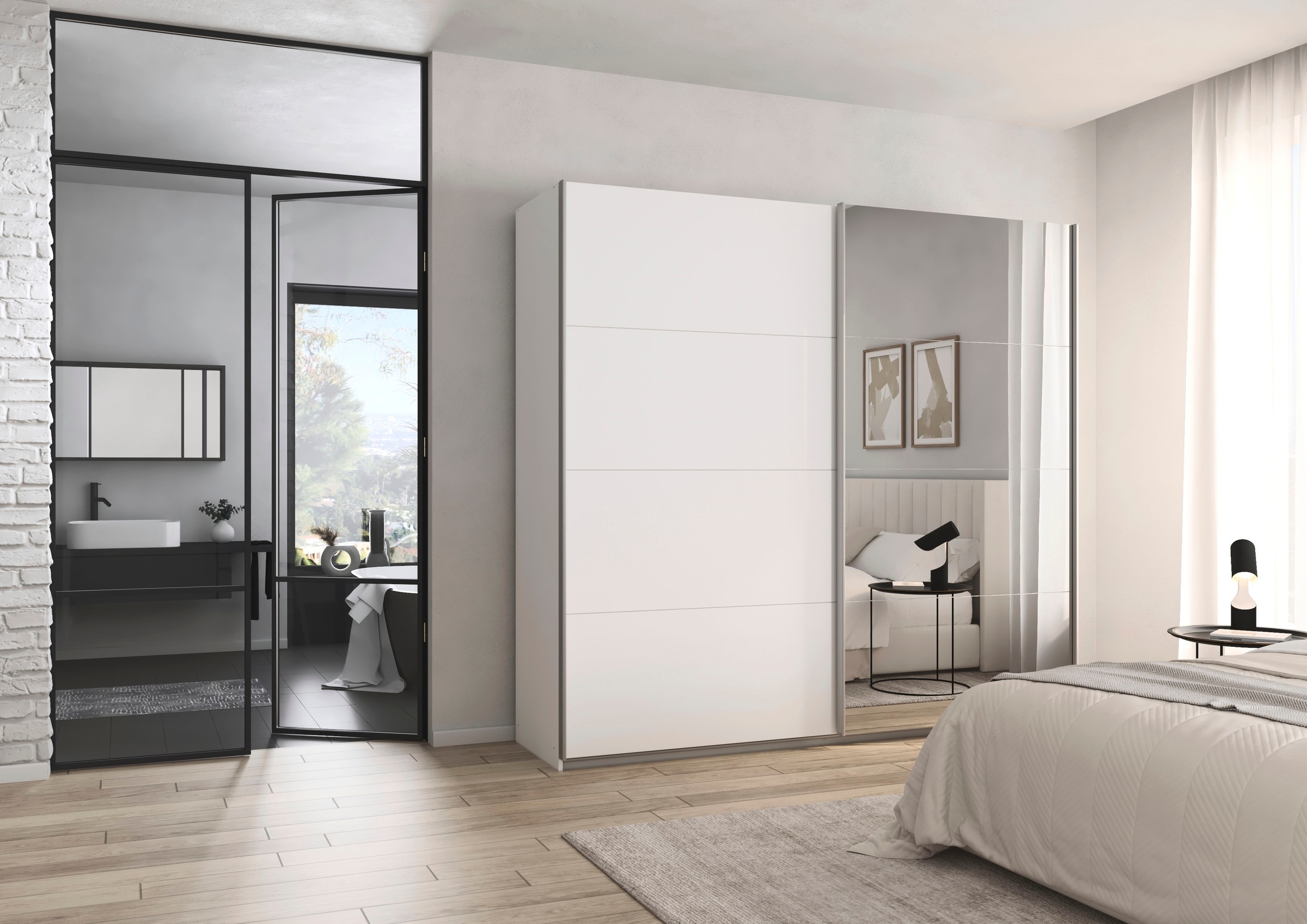 rauch Schwebetürenschrank "Kleiderschrank Schrank Garderobe Schlafzimmersch günstig online kaufen