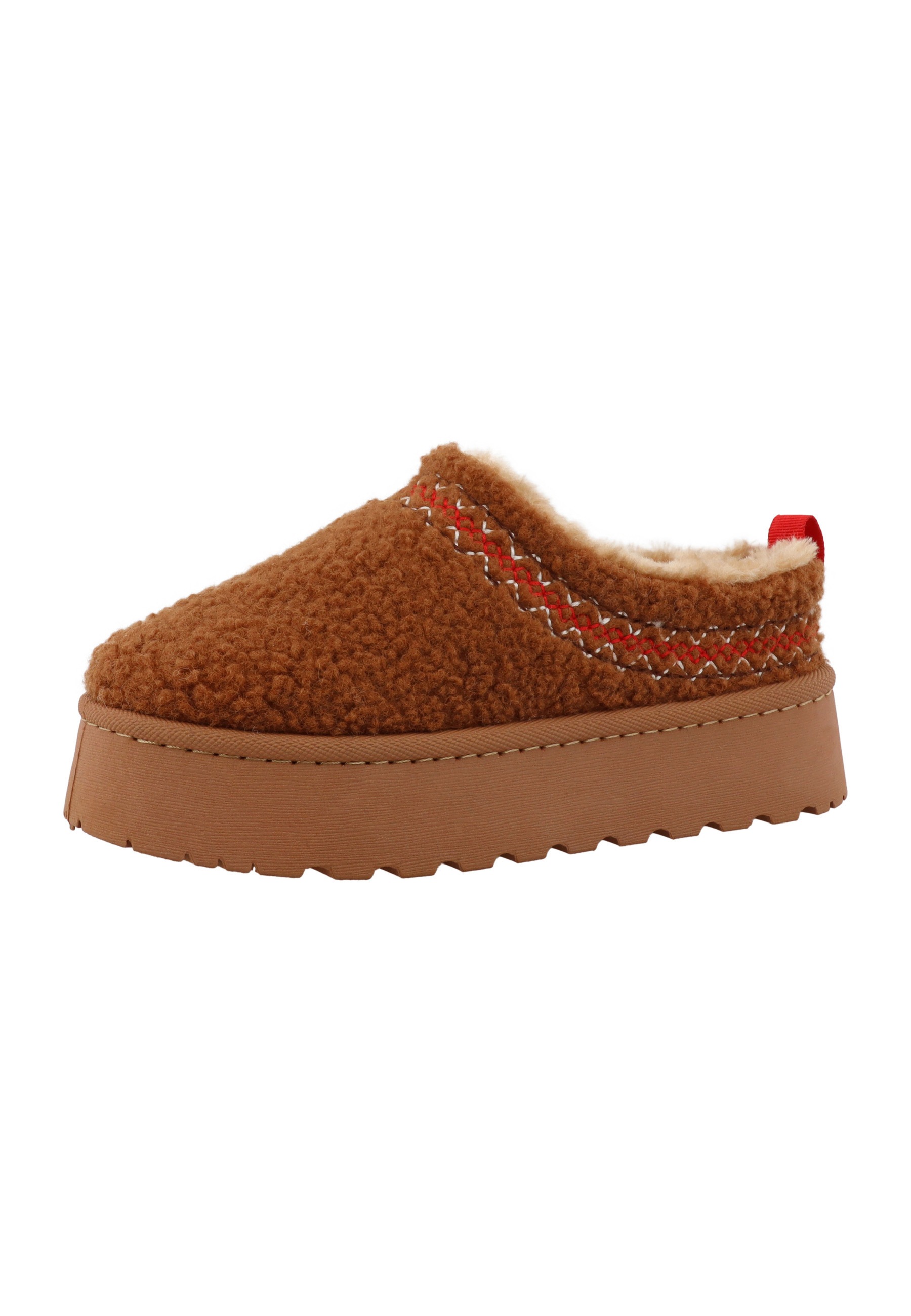 Sandale TOM TAILOR "Tom Tailor House Slippers", Damen, Gr. 41, braun, Polyester, unifarben, Schuhe Sandale 2