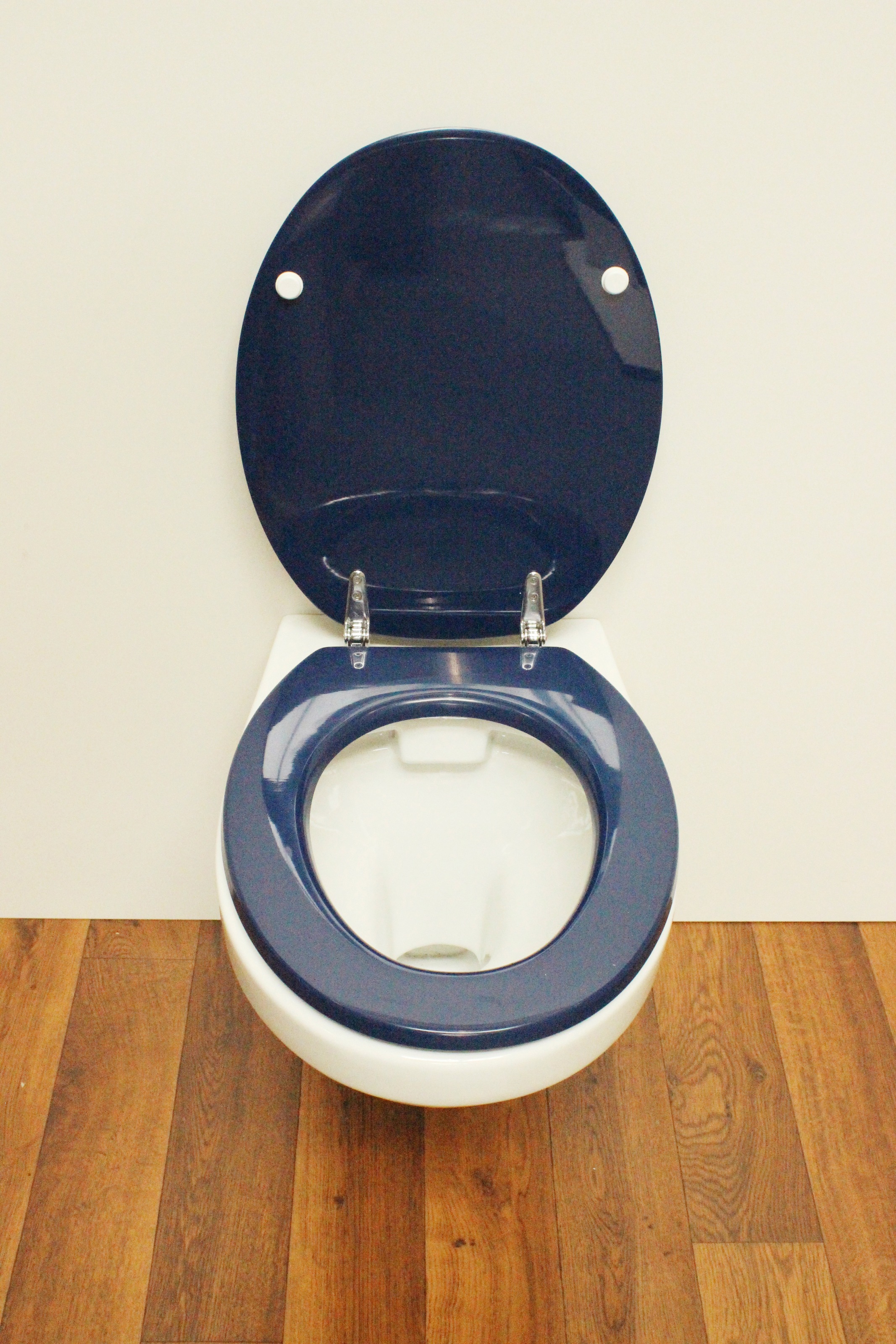 ADOB WC-Sitz »Capri«, mit Messing verchromten Scharnieren