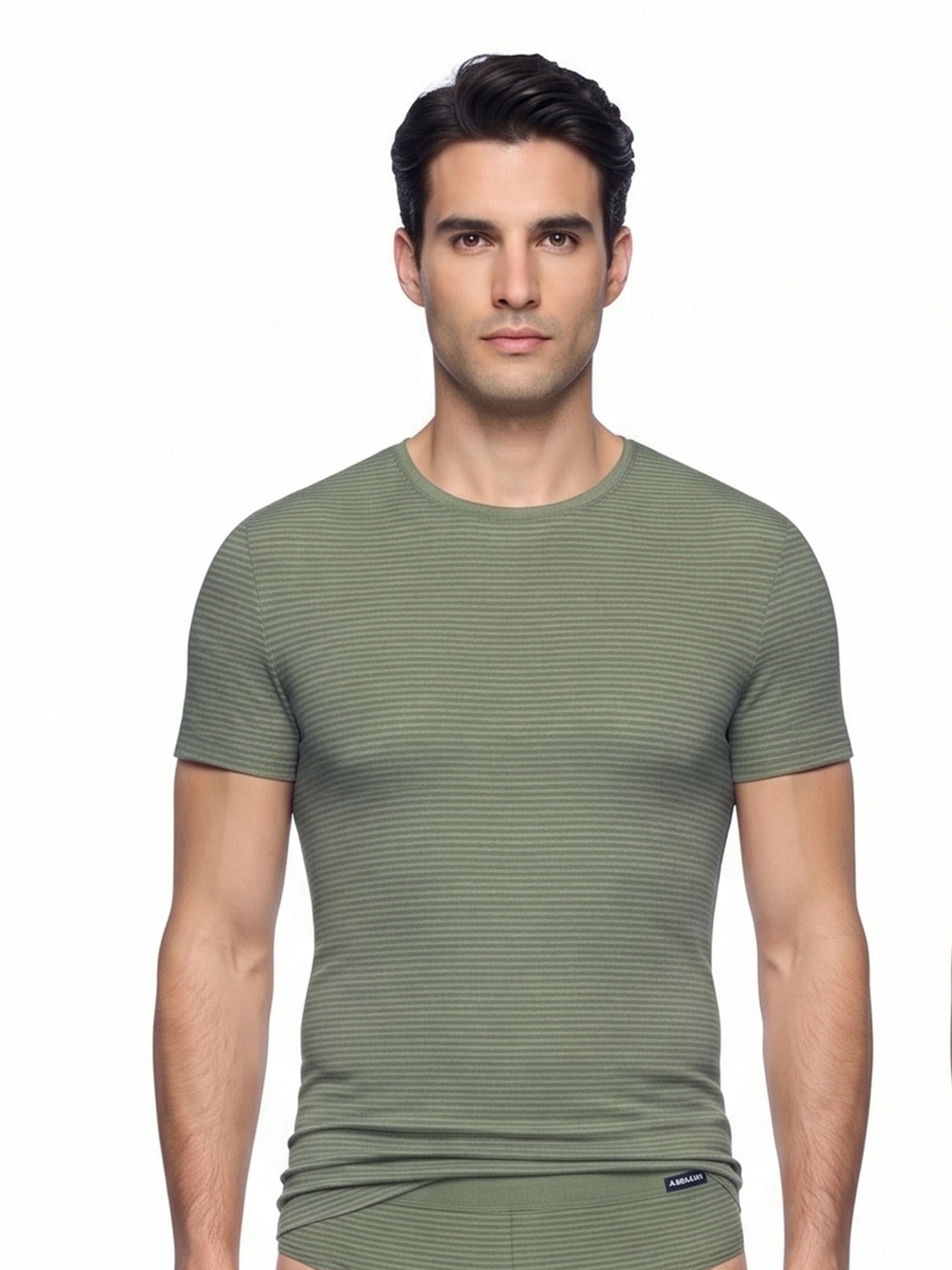 Ammann Unterhemd »3er Pack Shirt 1/2 Arm Day Classic / Jeans Feinripp« 3 Stück, 3 Stk.