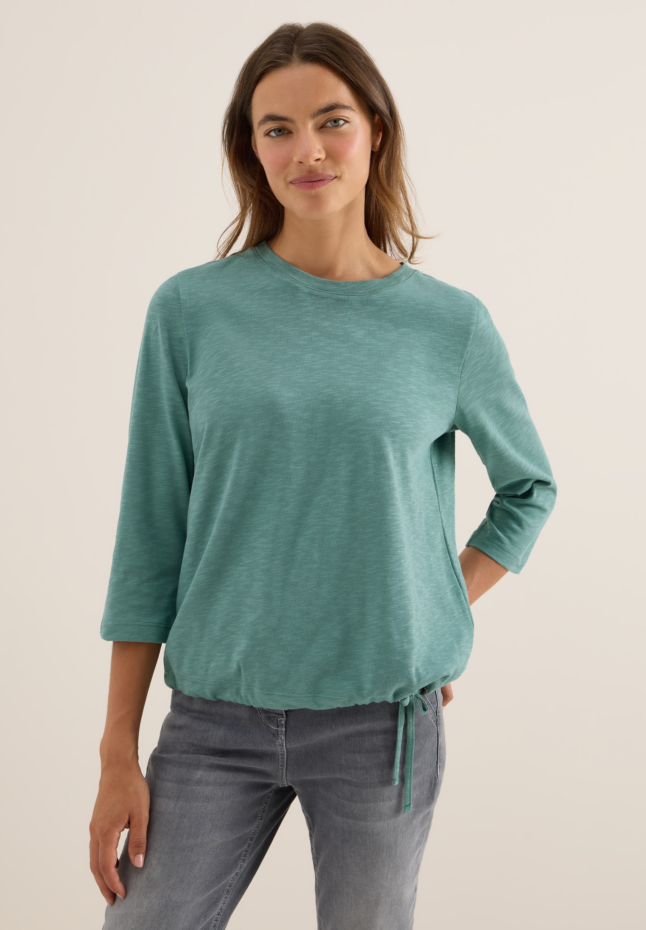 Cecil 3/4-Arm-Shirt, aus reiner Baumwolle günstig online kaufen