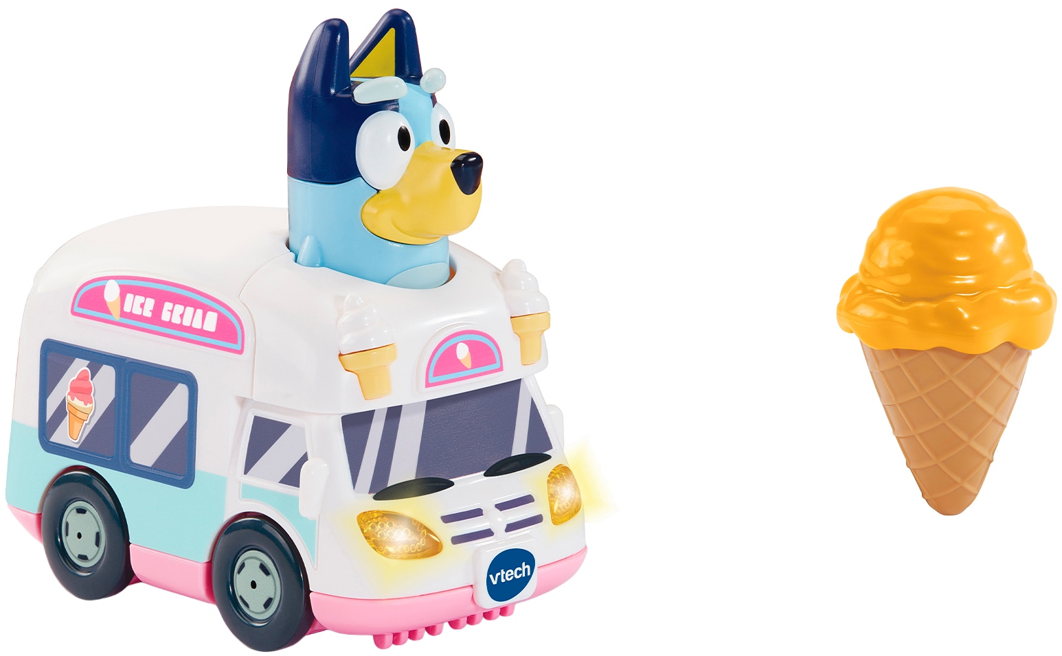 Vtech® Spielwelt »Tut Tut Baby Flitzer - Blueys Eisdiele« inklusive Eiswagen