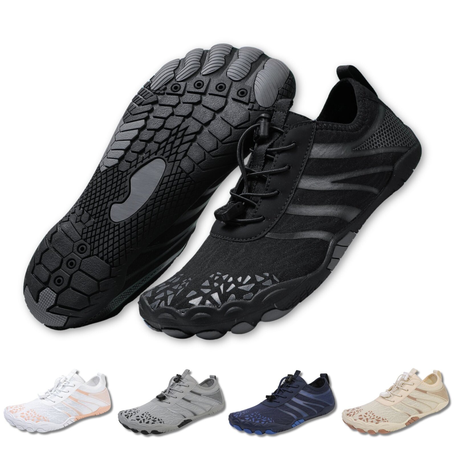DOTALES Barfußschuh "Flowstep Barfußschuhe Damen & Herren, Flowstep Barfußschuhe" Das Original-Barfuß Sneaker, Minimalschuhe, Schnellverschluss