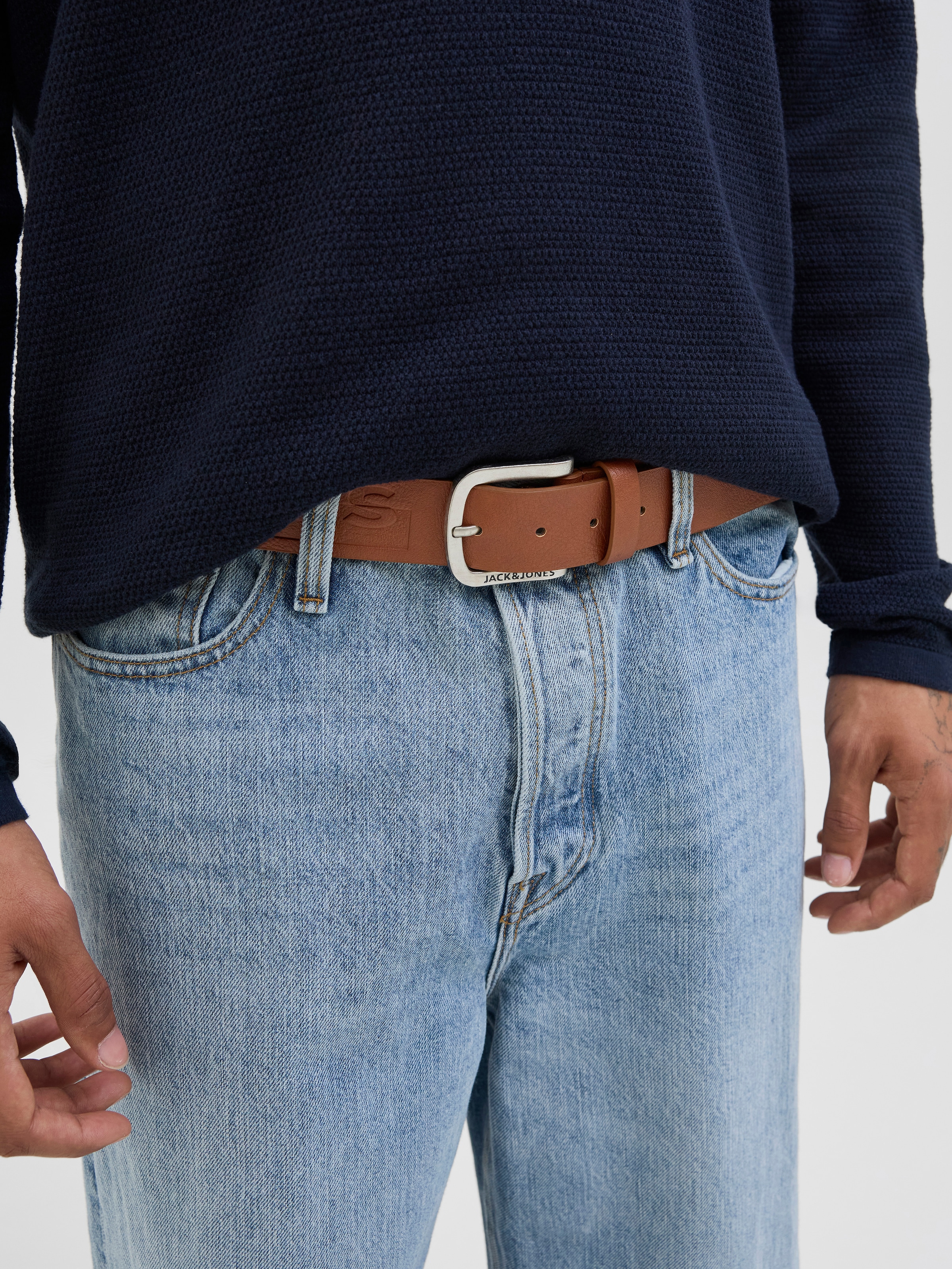 Jack & Jones Ledergürtel »JACHARRY BELT NOOS«