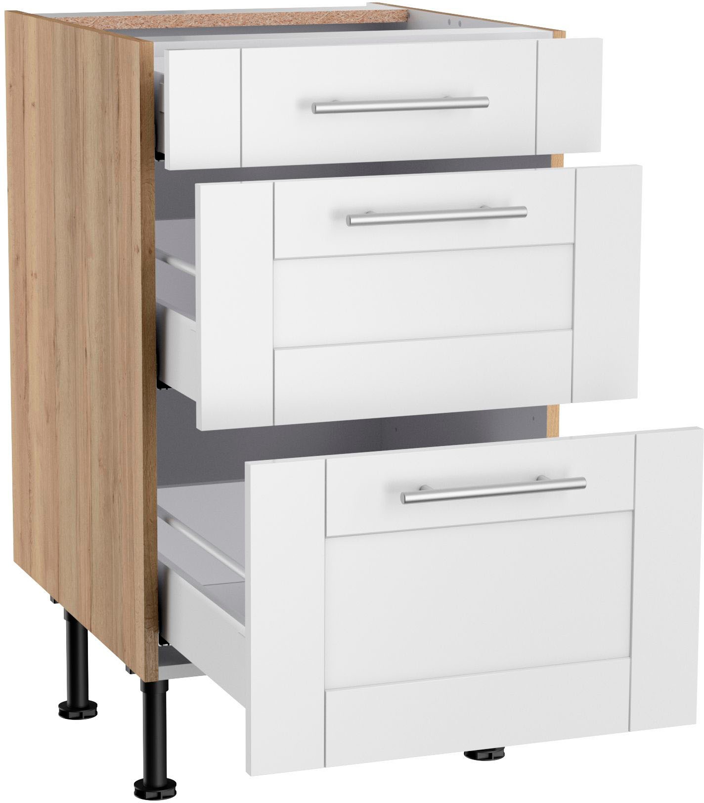 Thumbnail - KOCHSTATION Unterschrank "KS-Ahus" Breite 50 cm