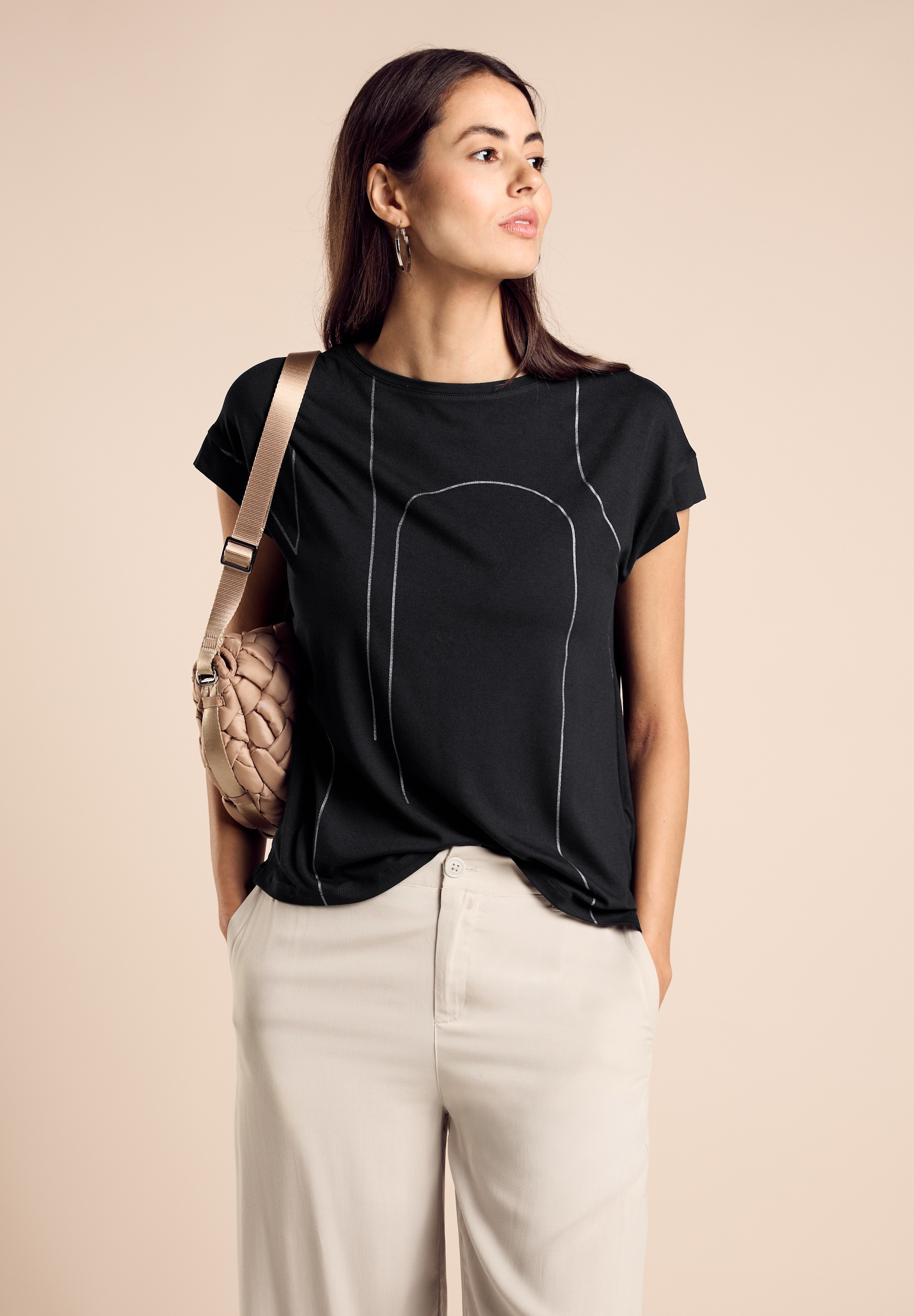 STREET ONE Shirttop, mit Print