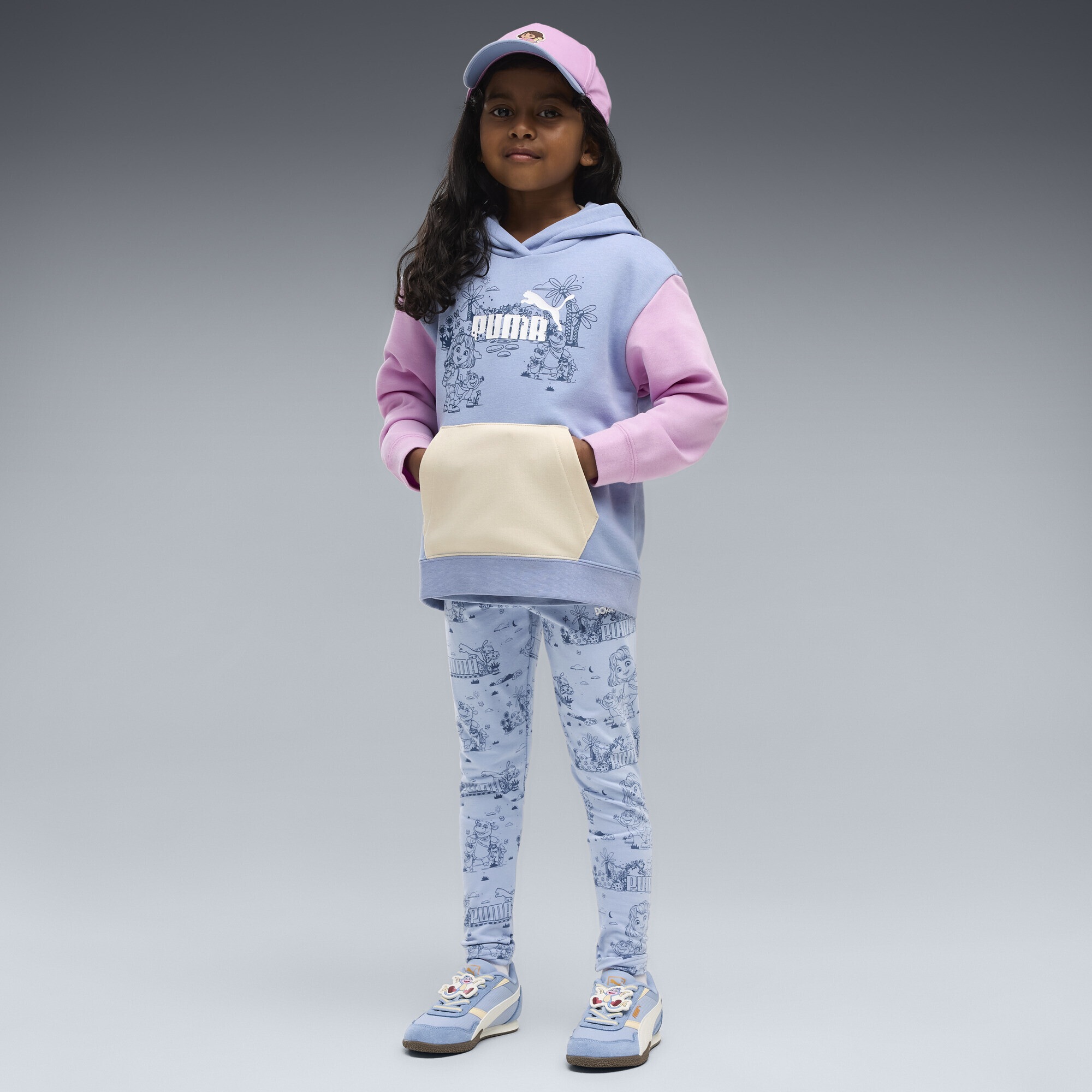 PUMA Leggings »PUMA x DORA THE EXPLORER Leggings mit Print Mädchen«