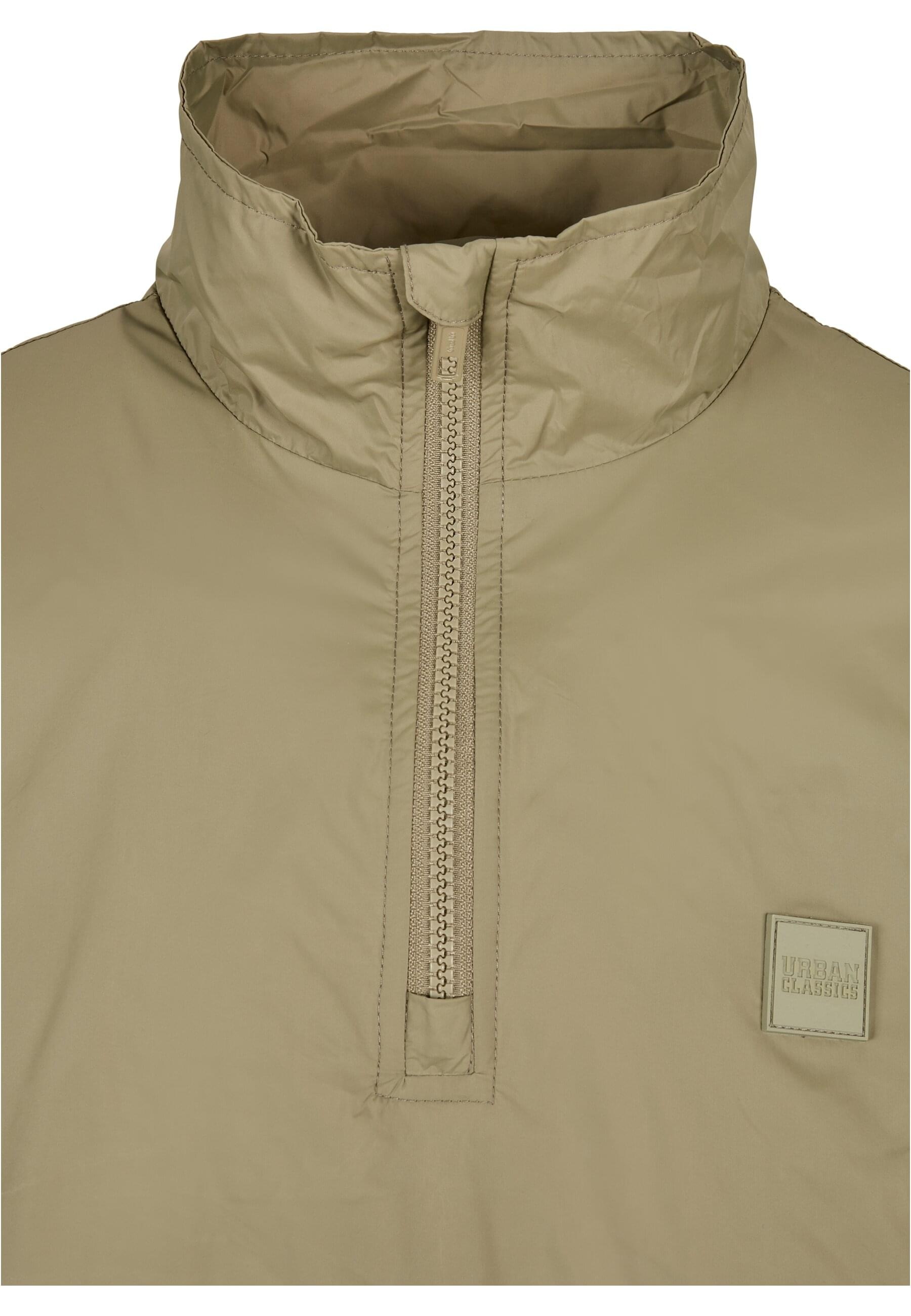 URBAN CLASSICS Allwetterjacke »Urban Classics Herren Stand Up Collar Pull Over Jacket«, (1 St.), ohne Kapuze