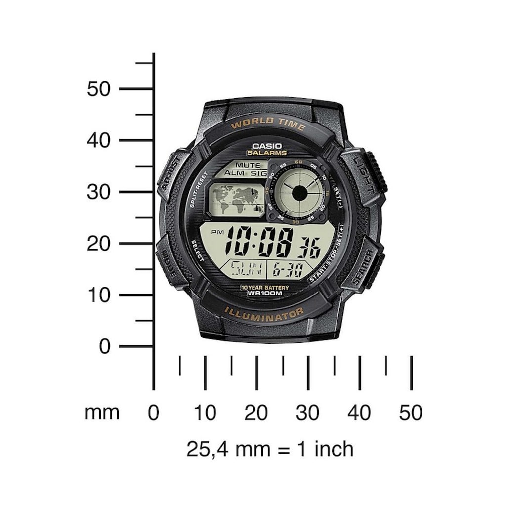 Casio Collection Chronograph »AE-1000W-1AVEF«