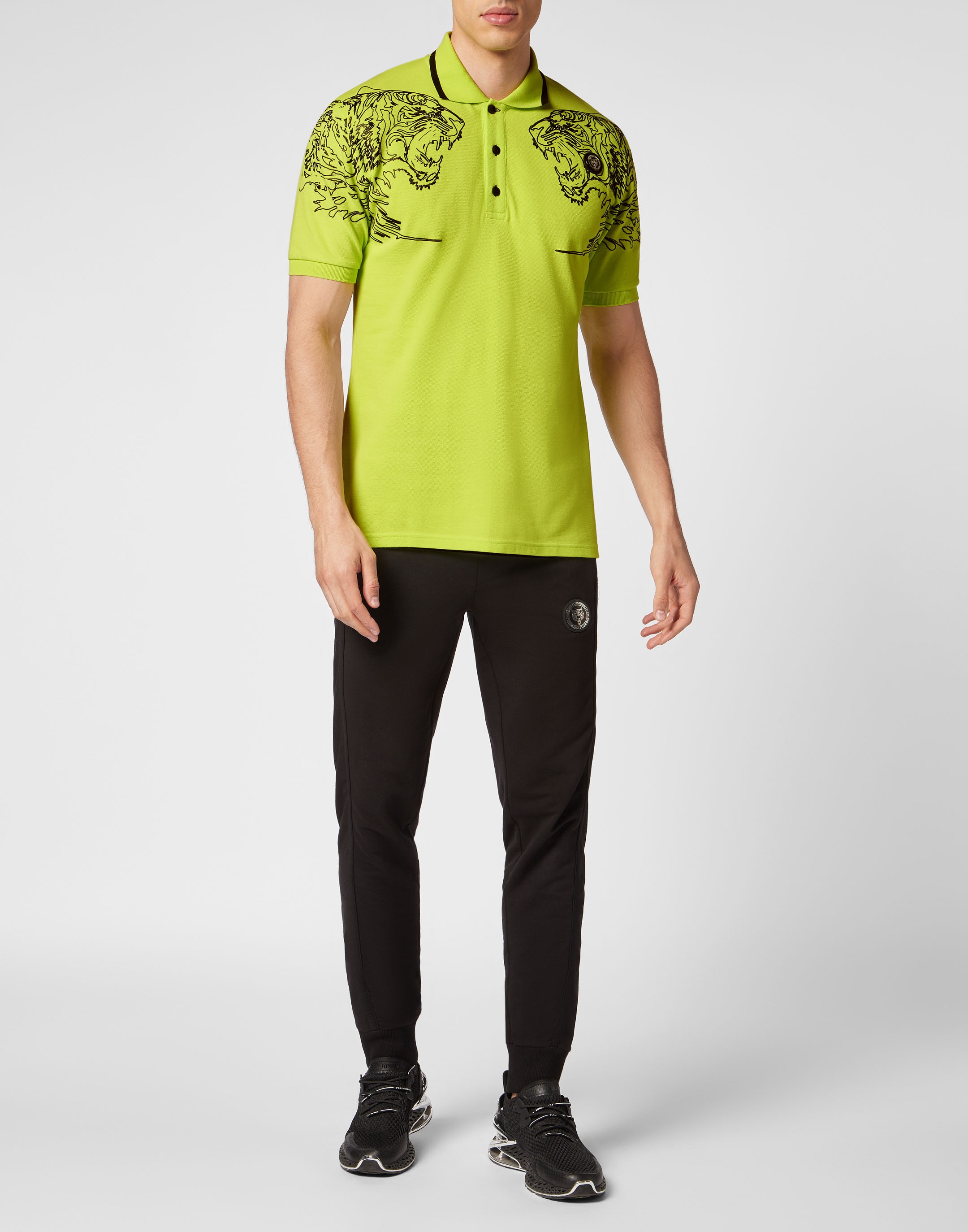 PLEIN SPORT Poloshirt "Tiger" günstig online kaufen