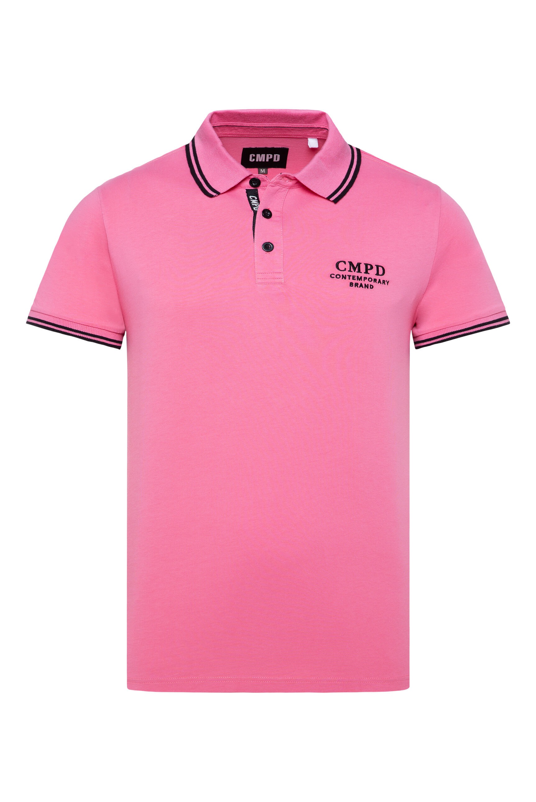 CMPD Poloshirt mit Seitenschlitze