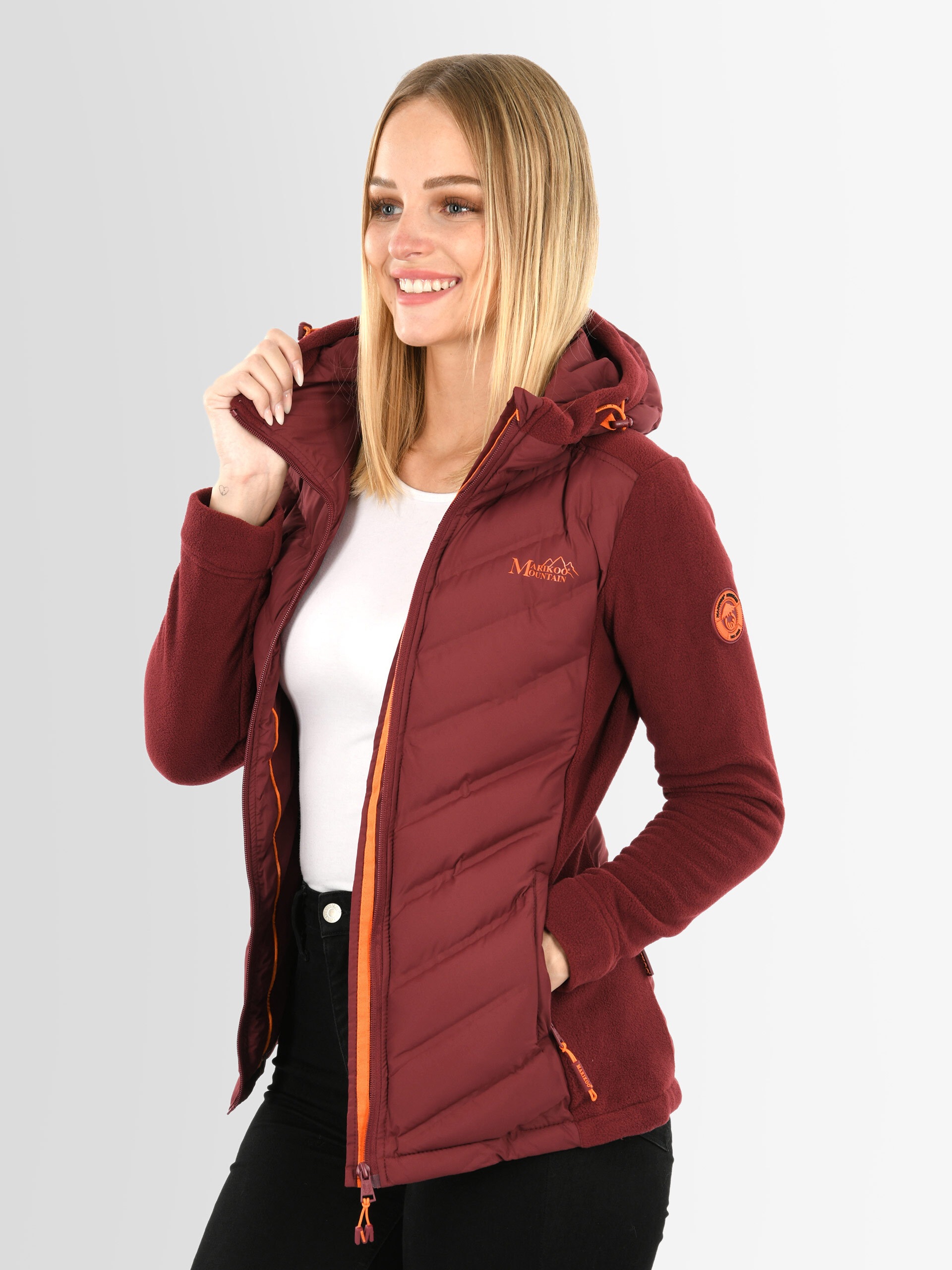Marikoo Outdoorjacke »Mount Haruna«, mit hoch schließendem Kragen