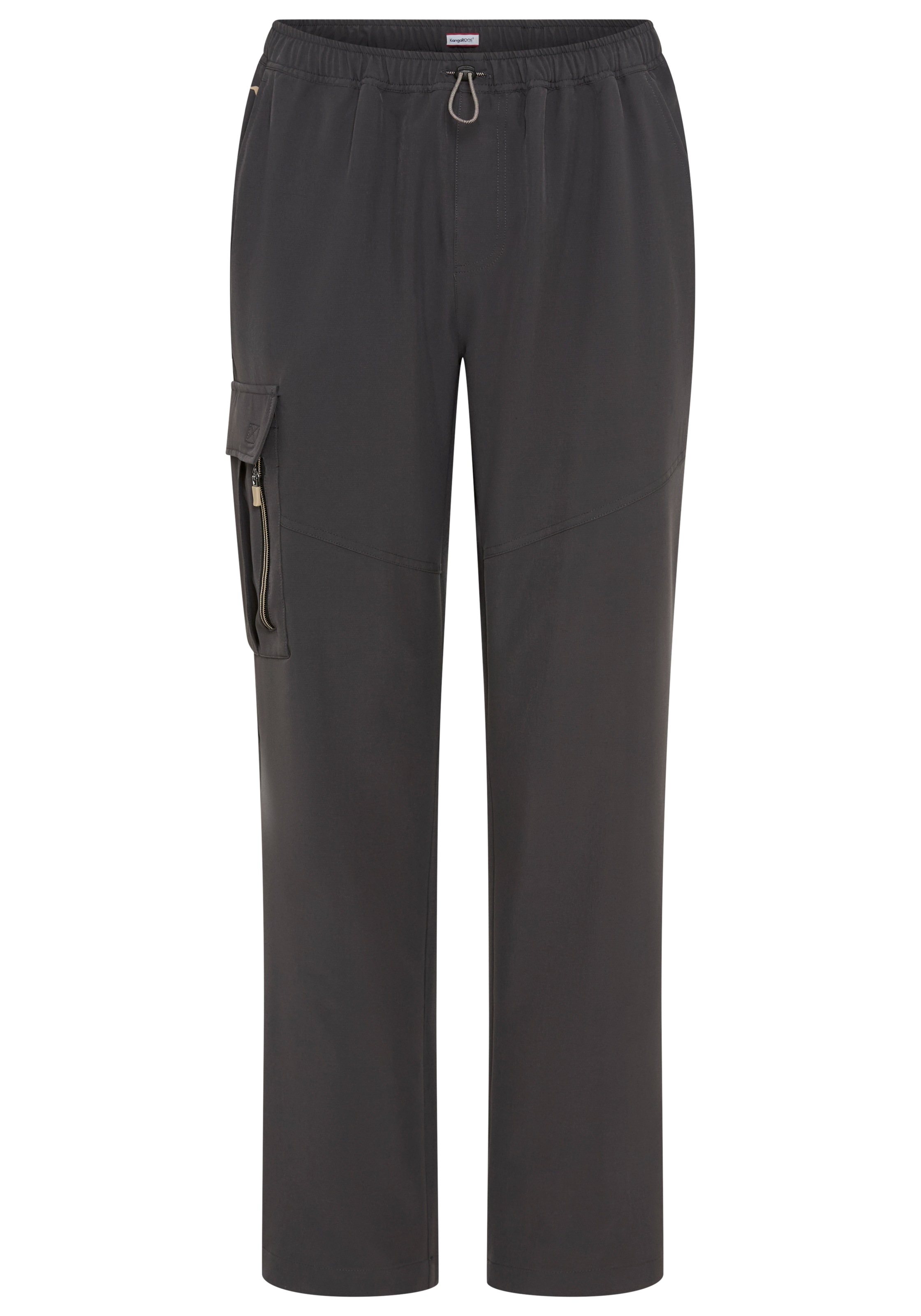 KangaROOS Cargohose  mit elastischem Bund, Regular Fit, aus Webmaterial