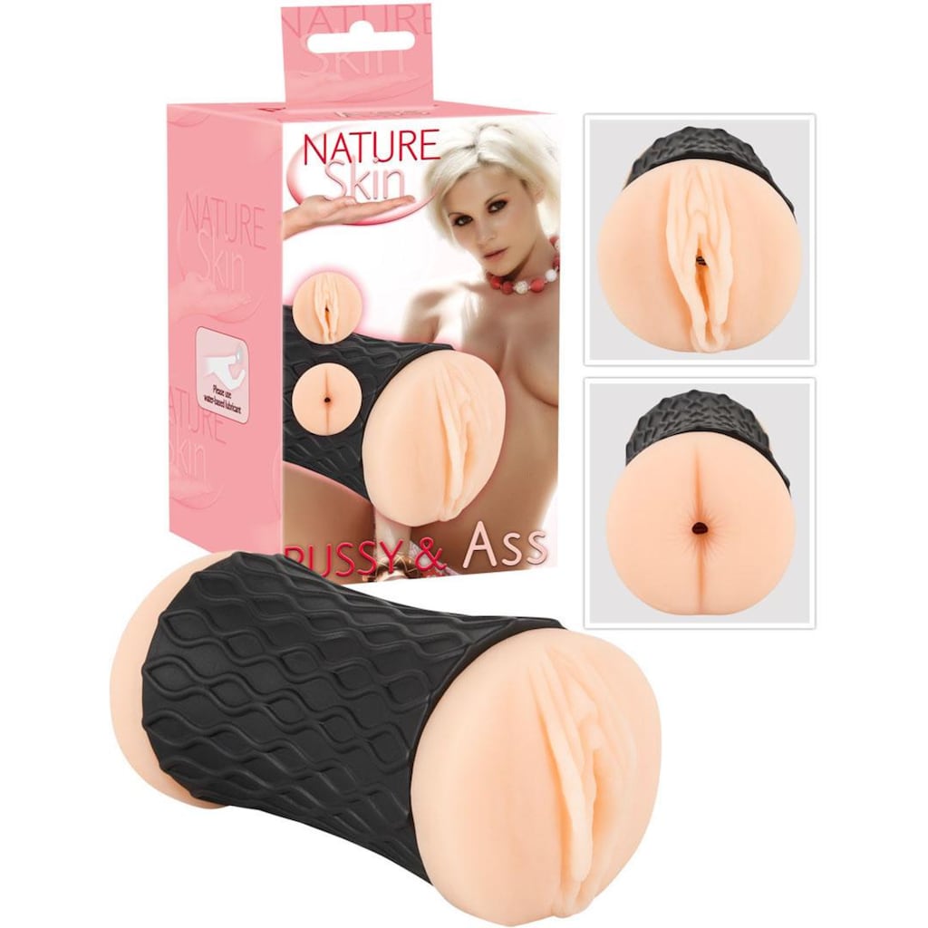 NATURE SKIN Masturbator »Pussy & Ass«