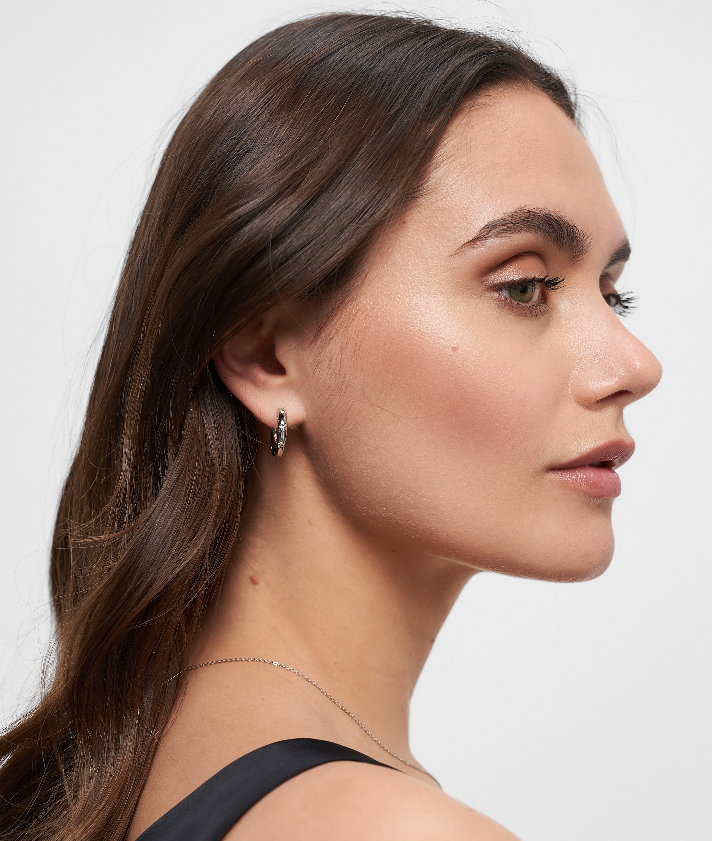 Tamaris Paar Creolen »Schmuck Geschenk Creolen mit funkelnden Steinchen Little Twinkle« mit Zirkonia (synth.)