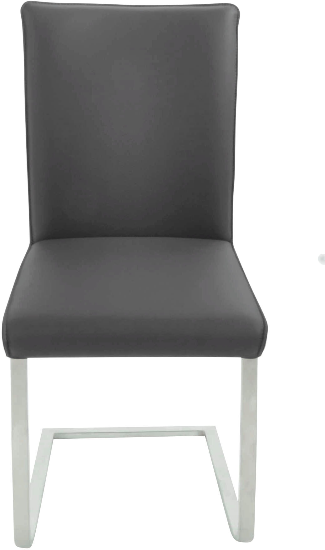 K+W Komfort & Wohnen Freischwinger "Santos III" () mit Sattlernaht, Gestell günstig online kaufen