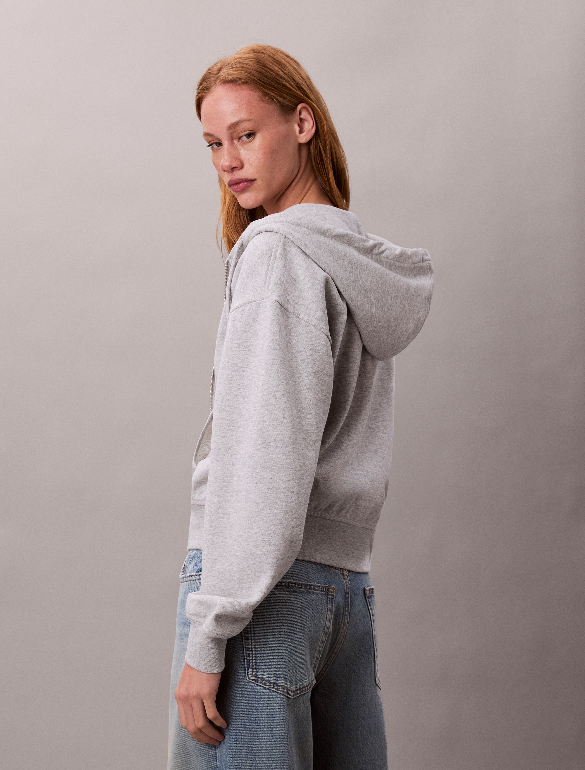 Calvin Klein Jeans Kapuzensweatshirt "ARCHIVE LOGO FRENCH TERRY FZ HOO" Mit günstig online kaufen