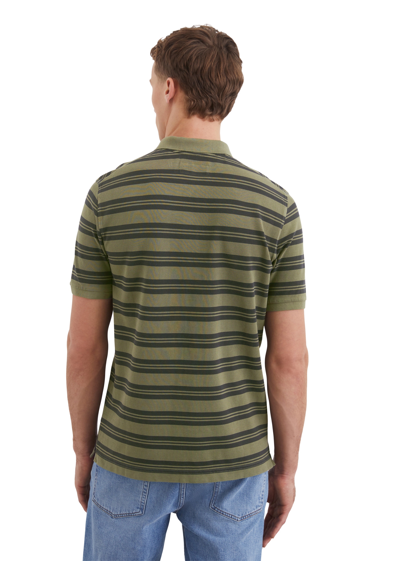 Marc O'Polo Poloshirt »aus Bio-Baumwoll-Piqué«